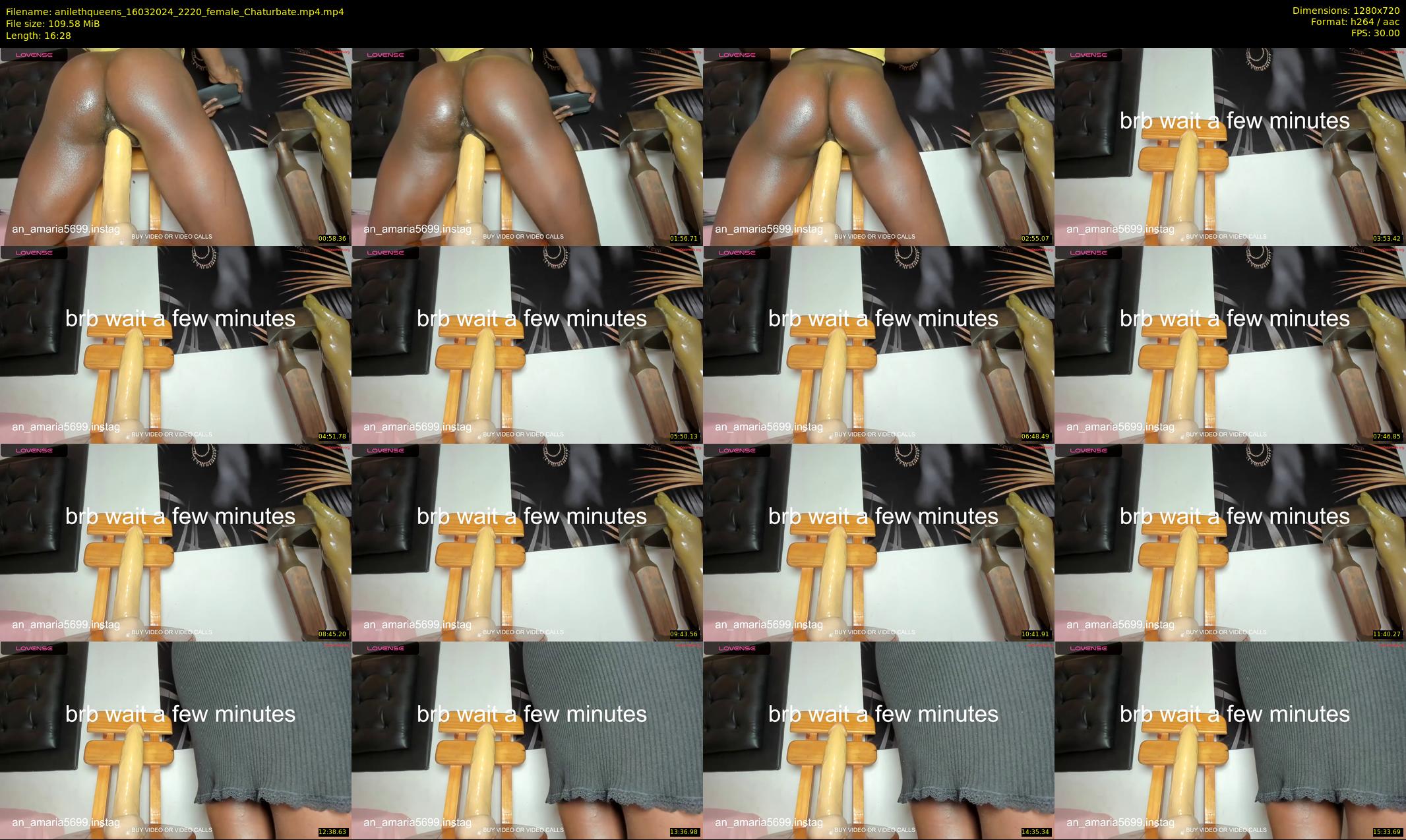 anilethqueens — 17 minute Chaturbate female cam show recording, 720p, Mar 16, 2024