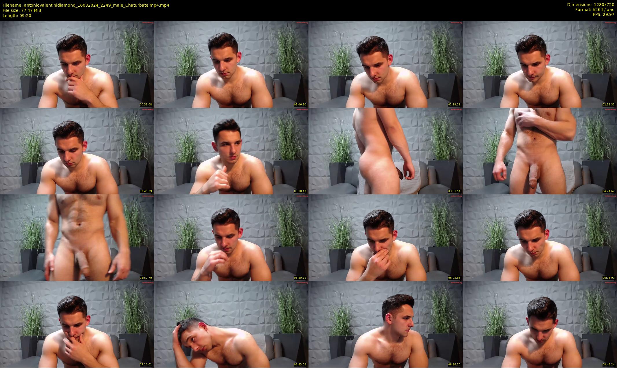 antoniovalentinidiamond — 10 minute Chaturbate male cam show recording, 720p, Mar 16, 2024