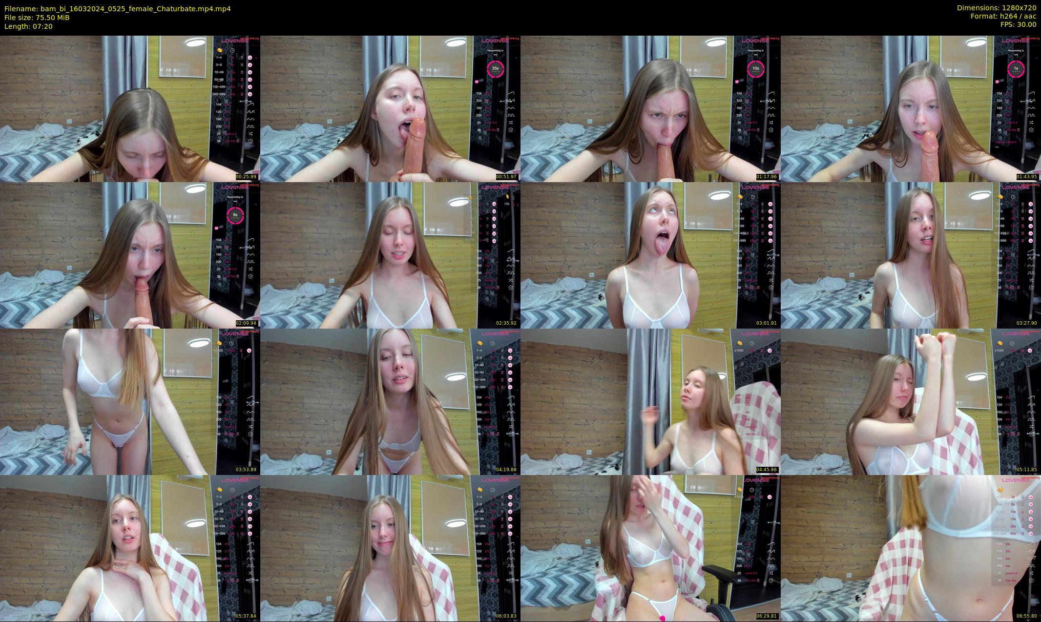 bam_bi — 8 minute Chaturbate female cam show recording, 720p, Mar 16, 2024