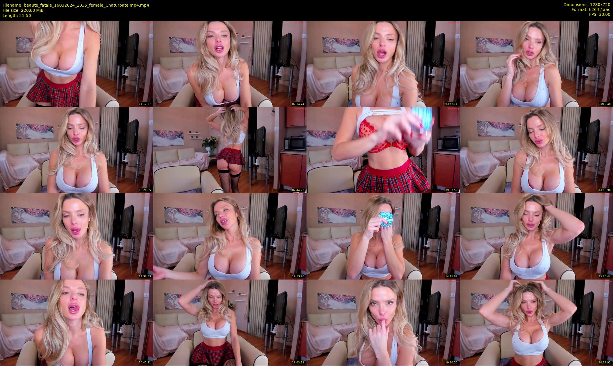 beaute_fatale — 22 minute Chaturbate female cam show recording, 720p, Mar 16, 2024