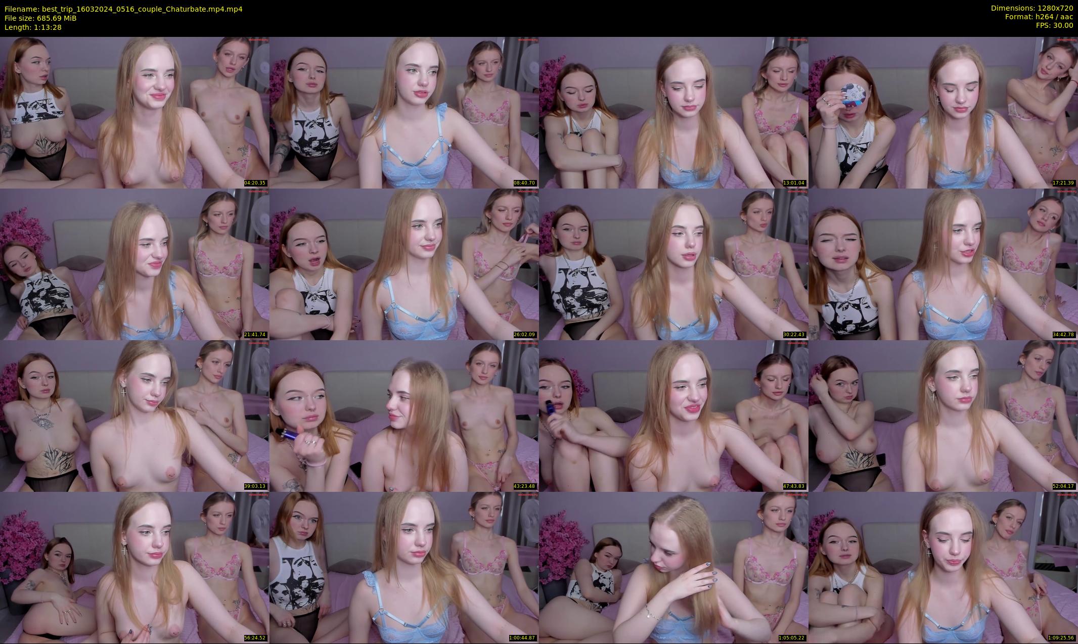 best_trip — 74 minute Chaturbate couple cam show recording, 720p, Mar 16, 2024