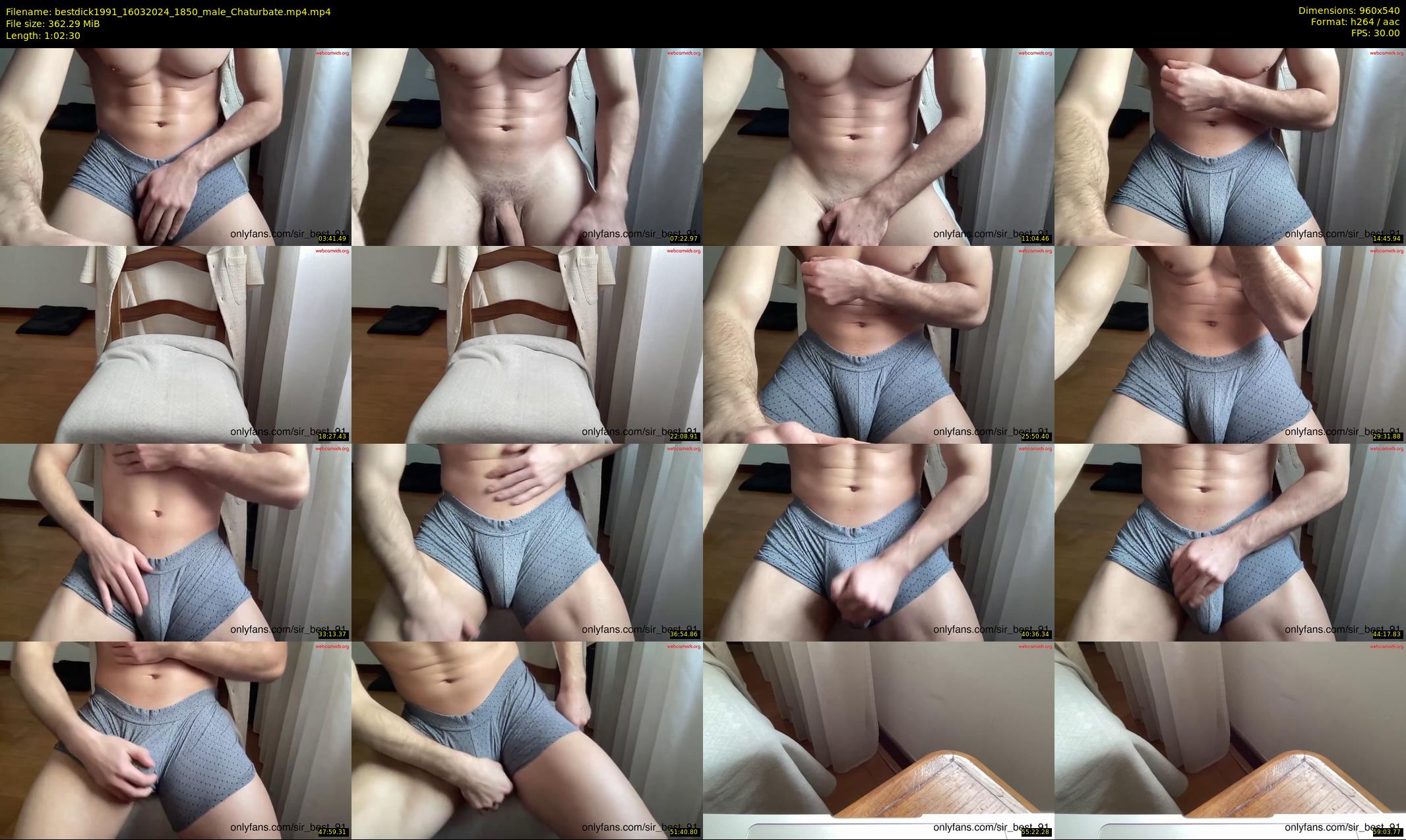 bestdick1991 — 63 minute Chaturbate male cam show recording, 480p, Mar 16, 2024