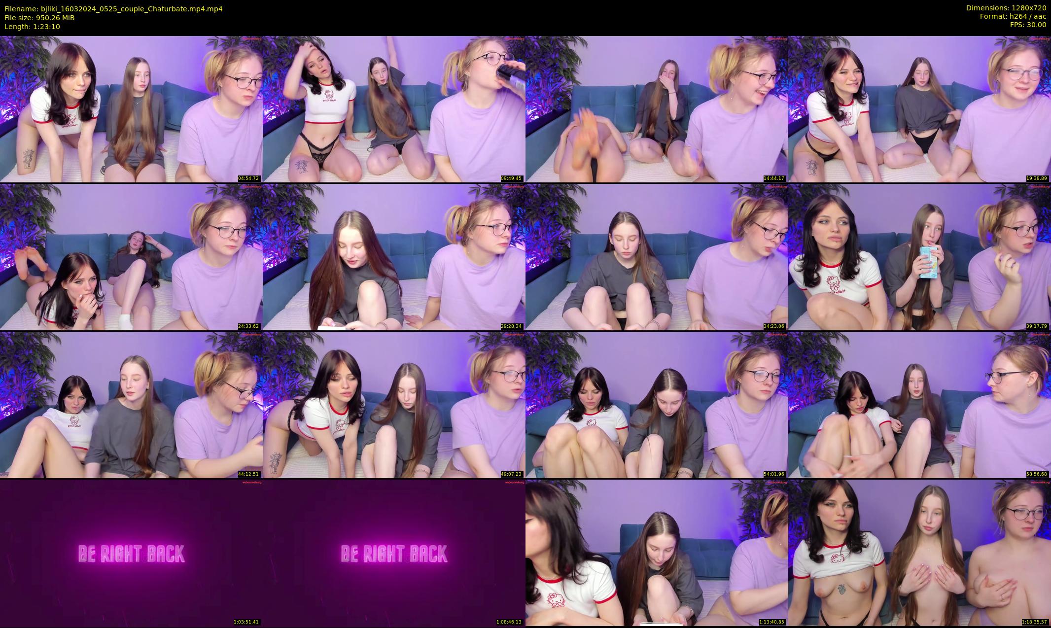bjliki — 84 minute Chaturbate couple cam show recording, 720p, Mar 16, 2024
