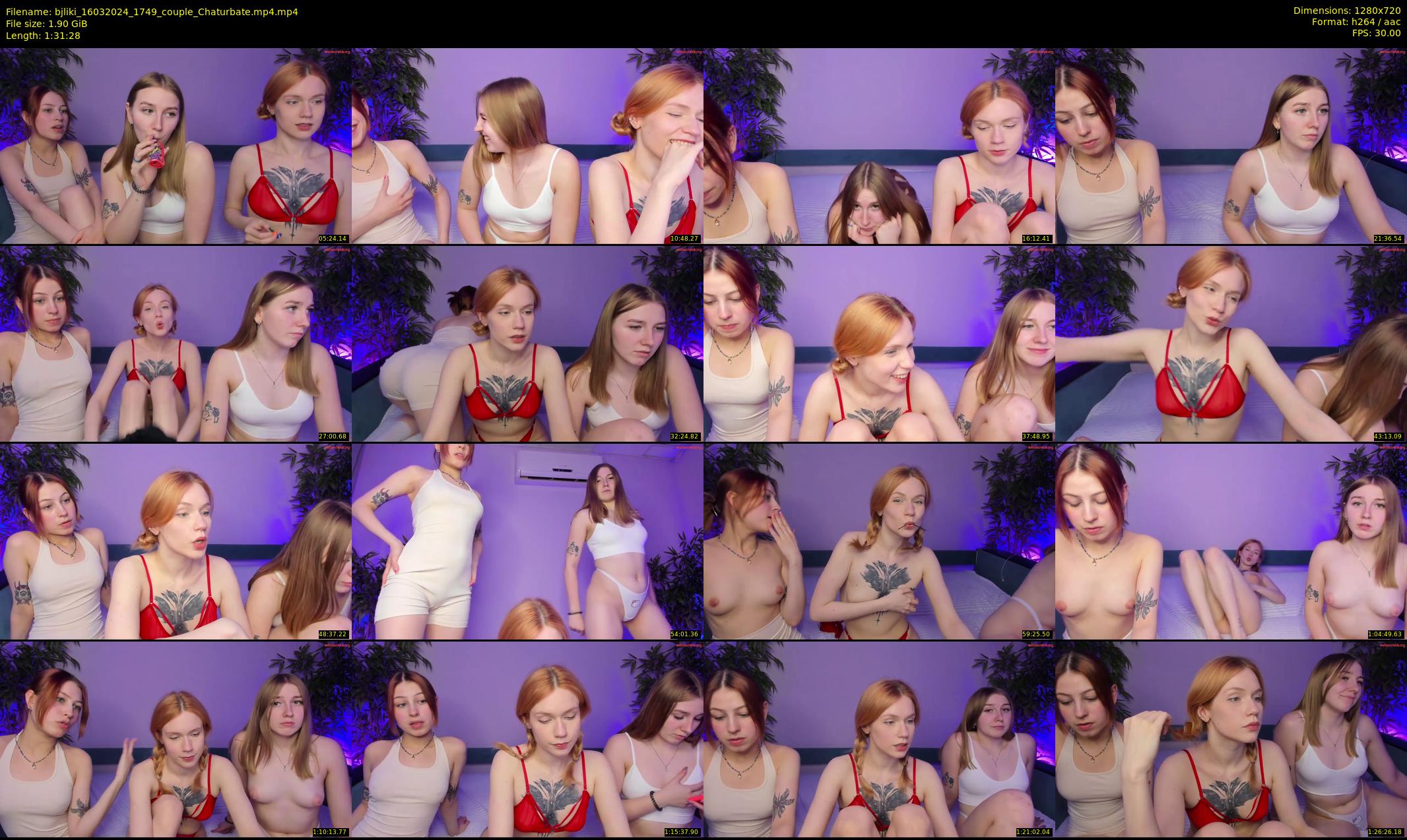 bjliki — 92 minute Chaturbate couple cam show recording, 720p, Mar 16, 2024