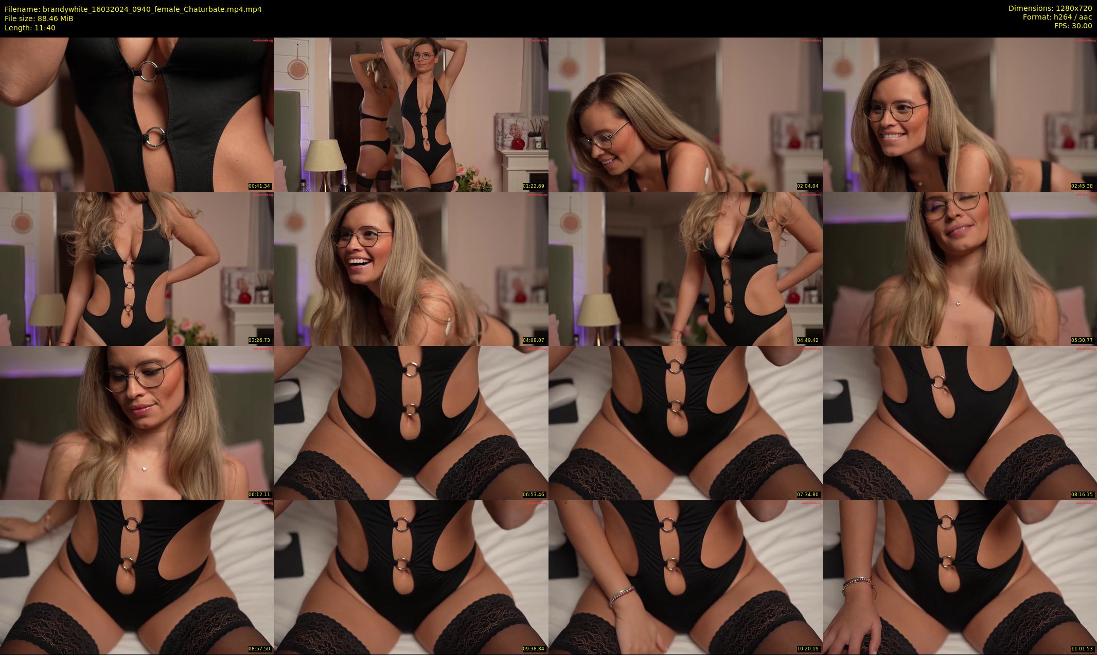 brandywhite — 12 minute Chaturbate female cam show recording, 720p, Mar 16, 2024