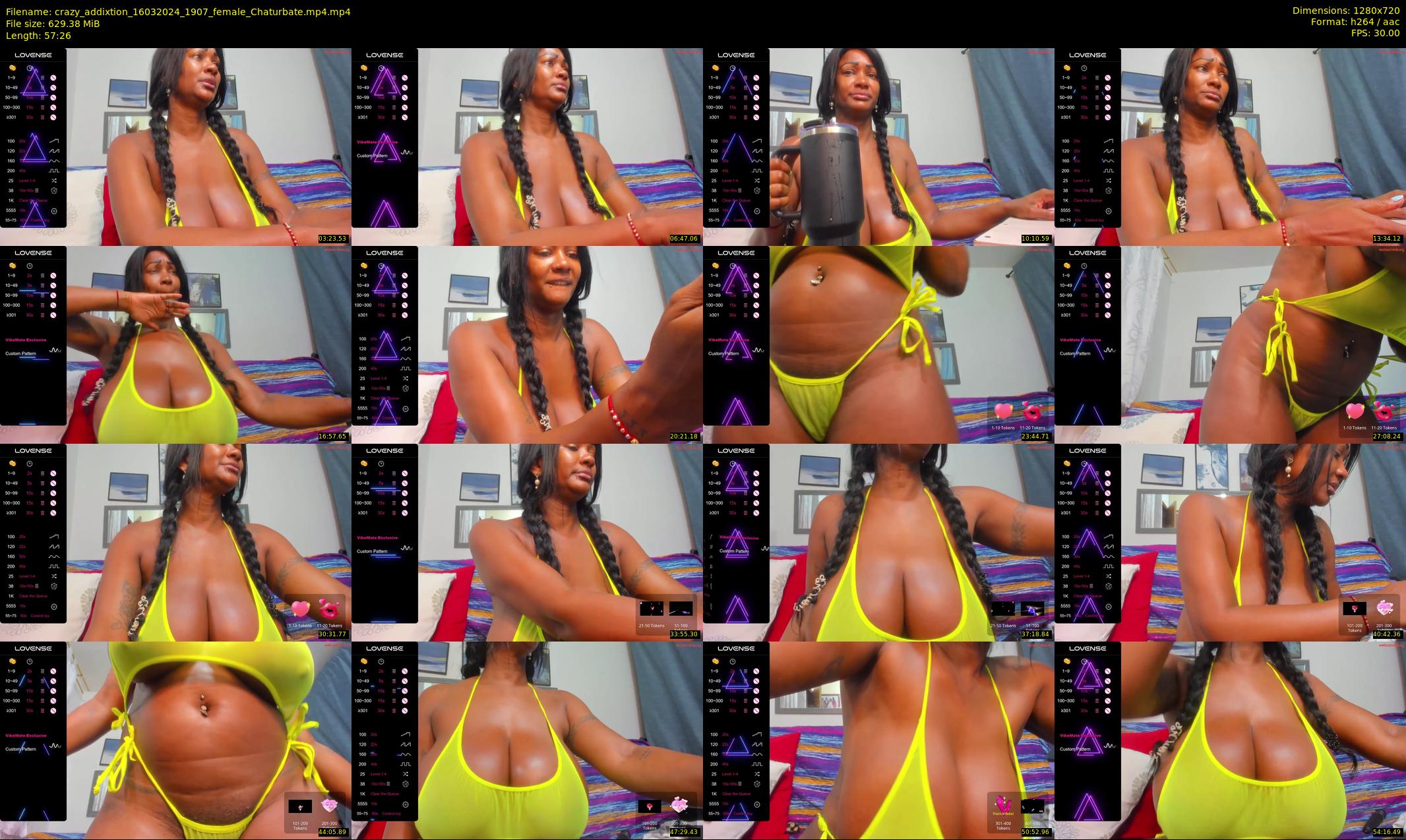 crazy_addixtion — 58 minute Chaturbate female cam show recording, 720p, Mar 16, 2024