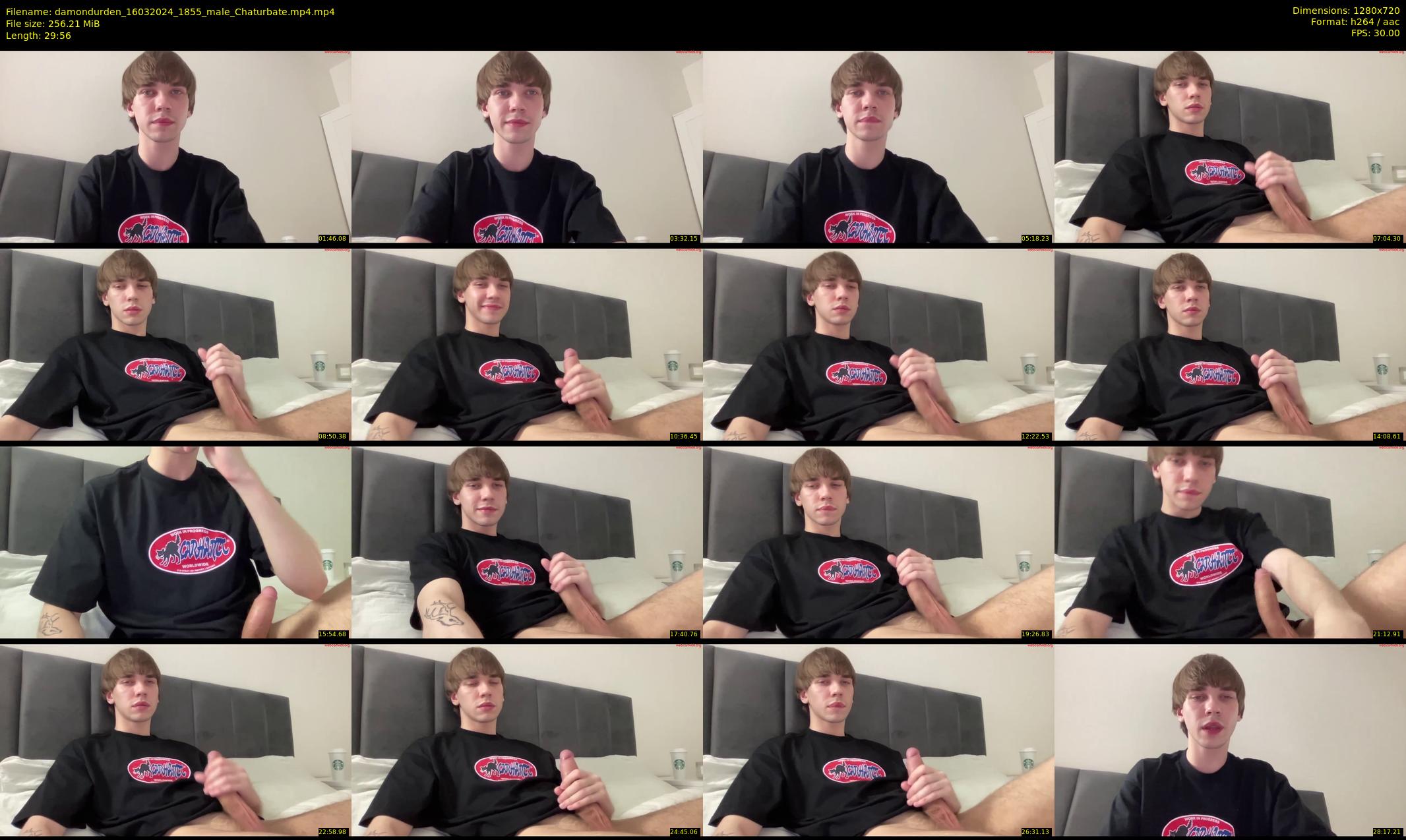 damondurden — 30 minute Chaturbate male cam show recording, 720p, Mar 16, 2024