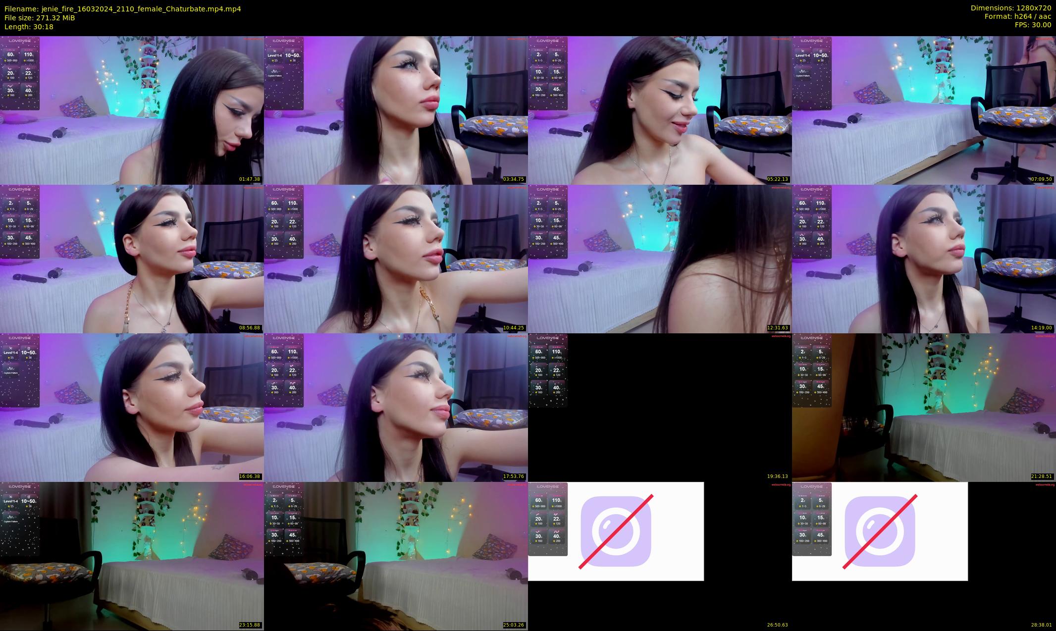 jenie_fire — 31 minute Chaturbate female cam show recording, 720p, Mar 16, 2024