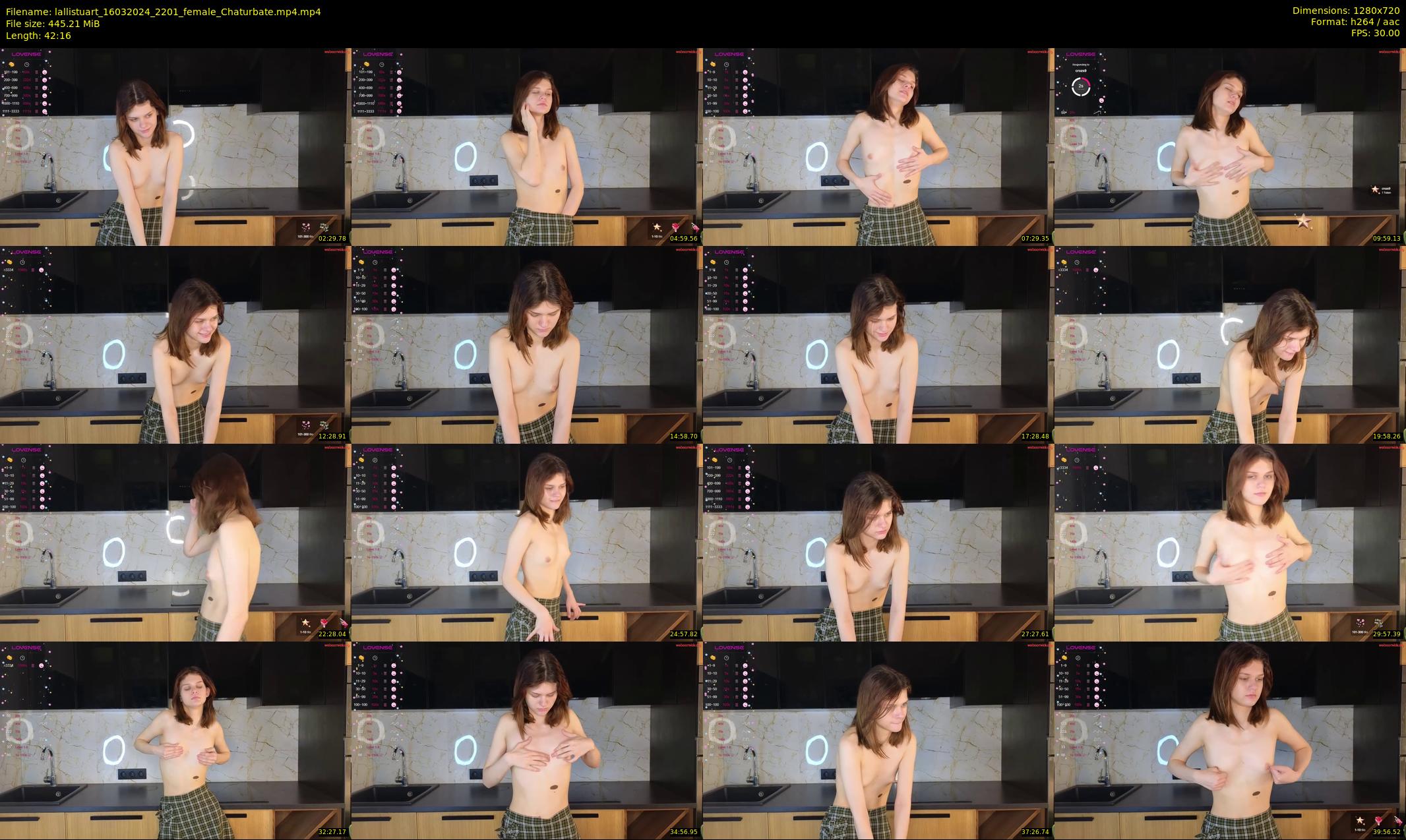 lallistuart — 43 minute Chaturbate female cam show recording, 720p, Mar 16, 2024