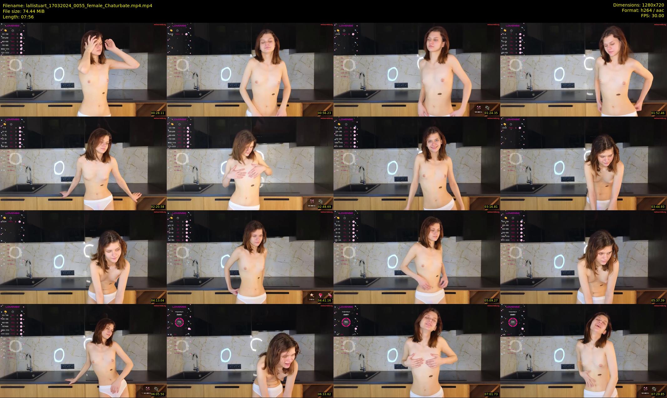 lallistuart — 8 minute Chaturbate female cam show recording, 720p, Mar 17, 2024