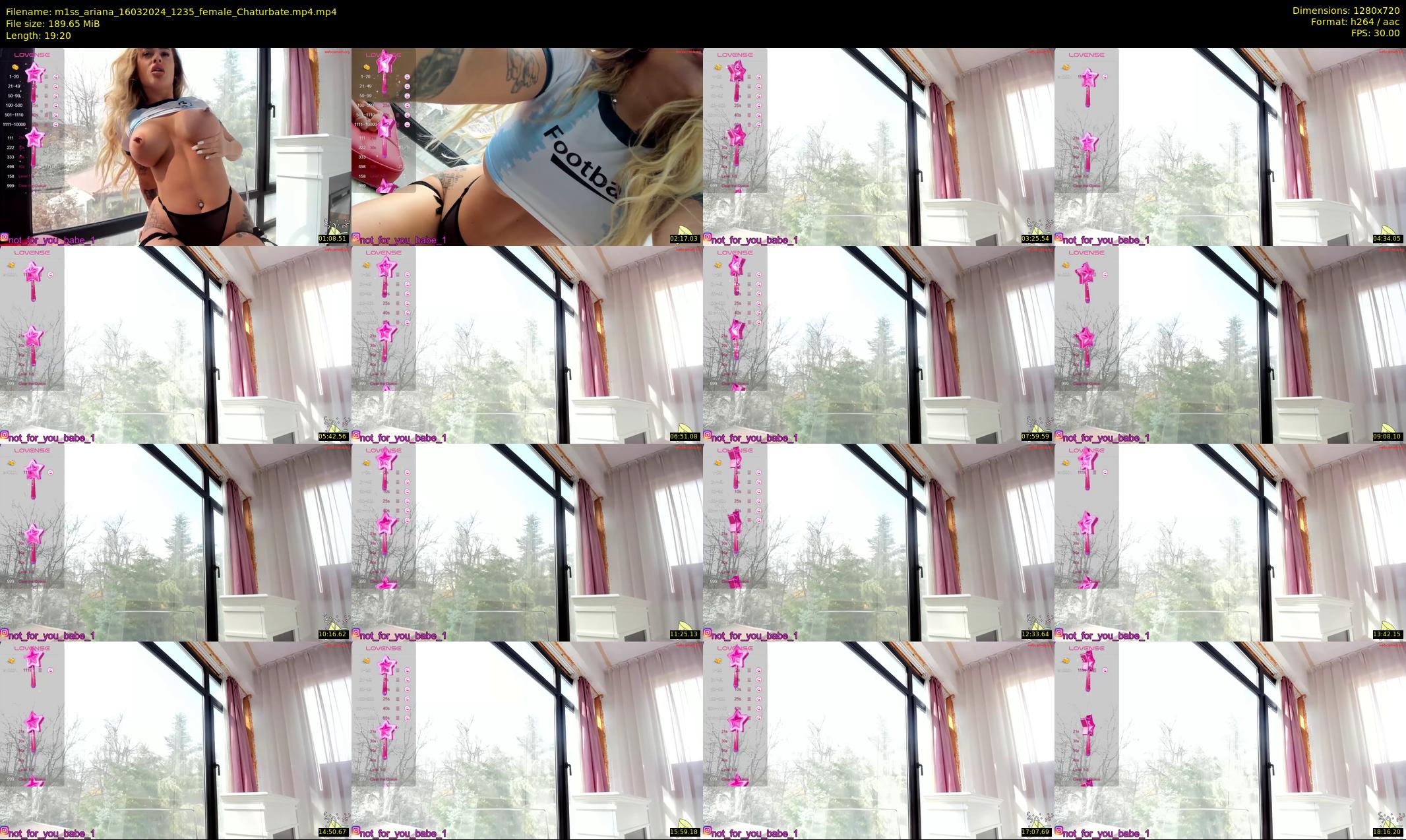 m1ss_ariana — 20 minute Chaturbate female cam show recording, 720p, Mar 16, 2024