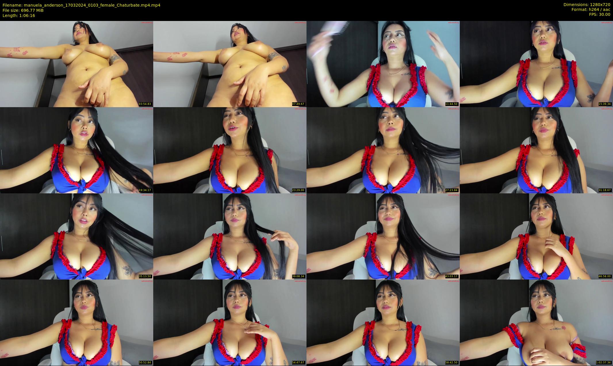 manuela_anderson — 67 minute Chaturbate female cam show recording, 720p, Mar 17, 2024