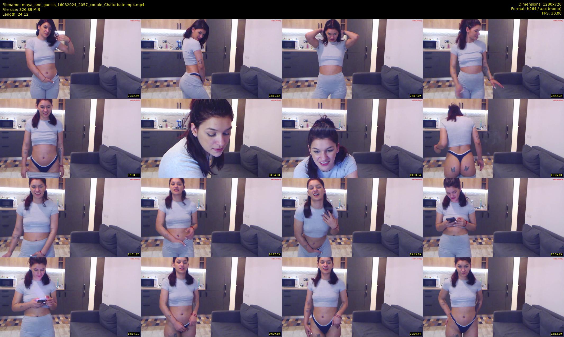 maya_and_guests — 25 minute Chaturbate couple cam show recording, 720p, Mar 16, 2024