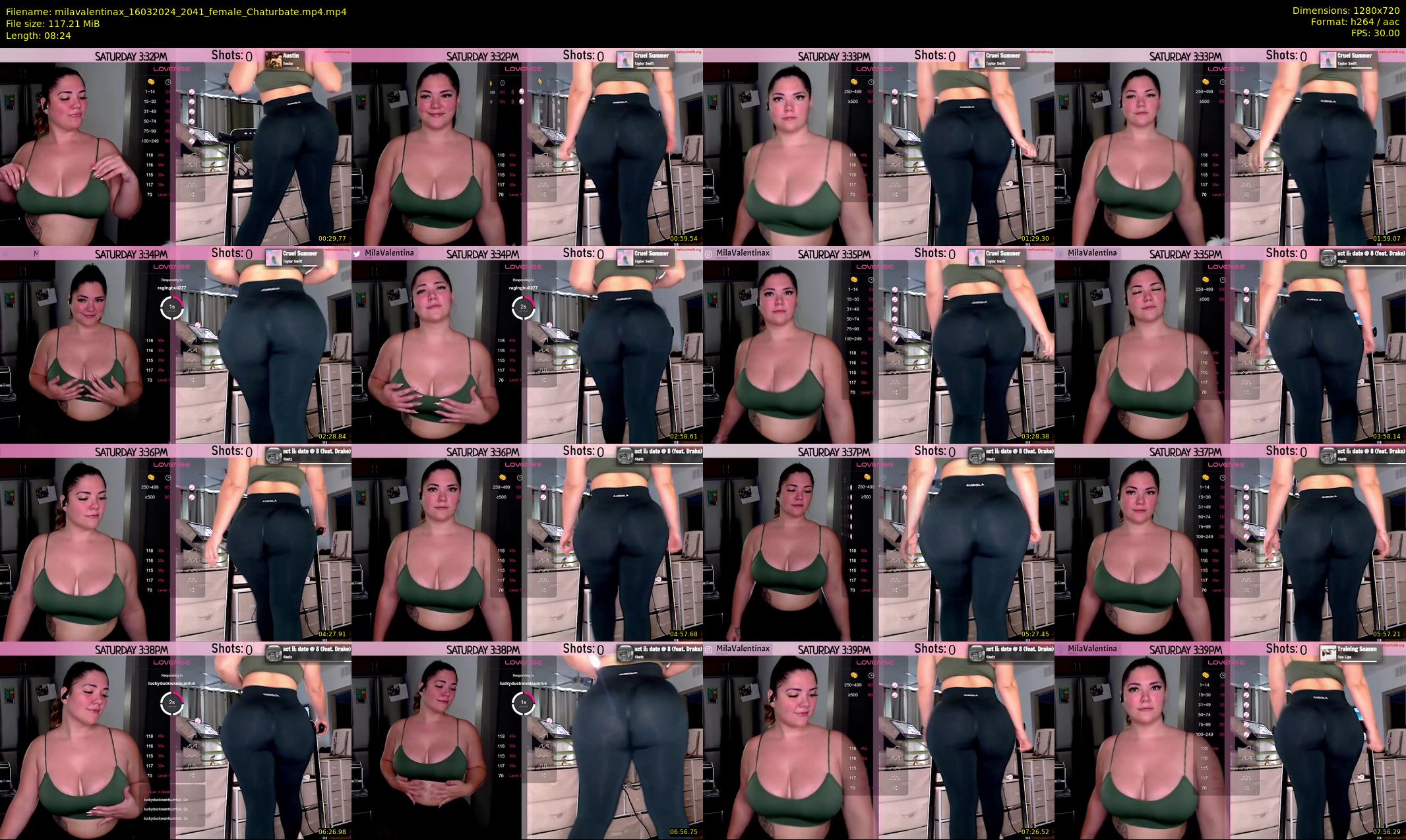 milavalentinax — 9 minute Chaturbate female cam show recording, 720p, Mar 16, 2024