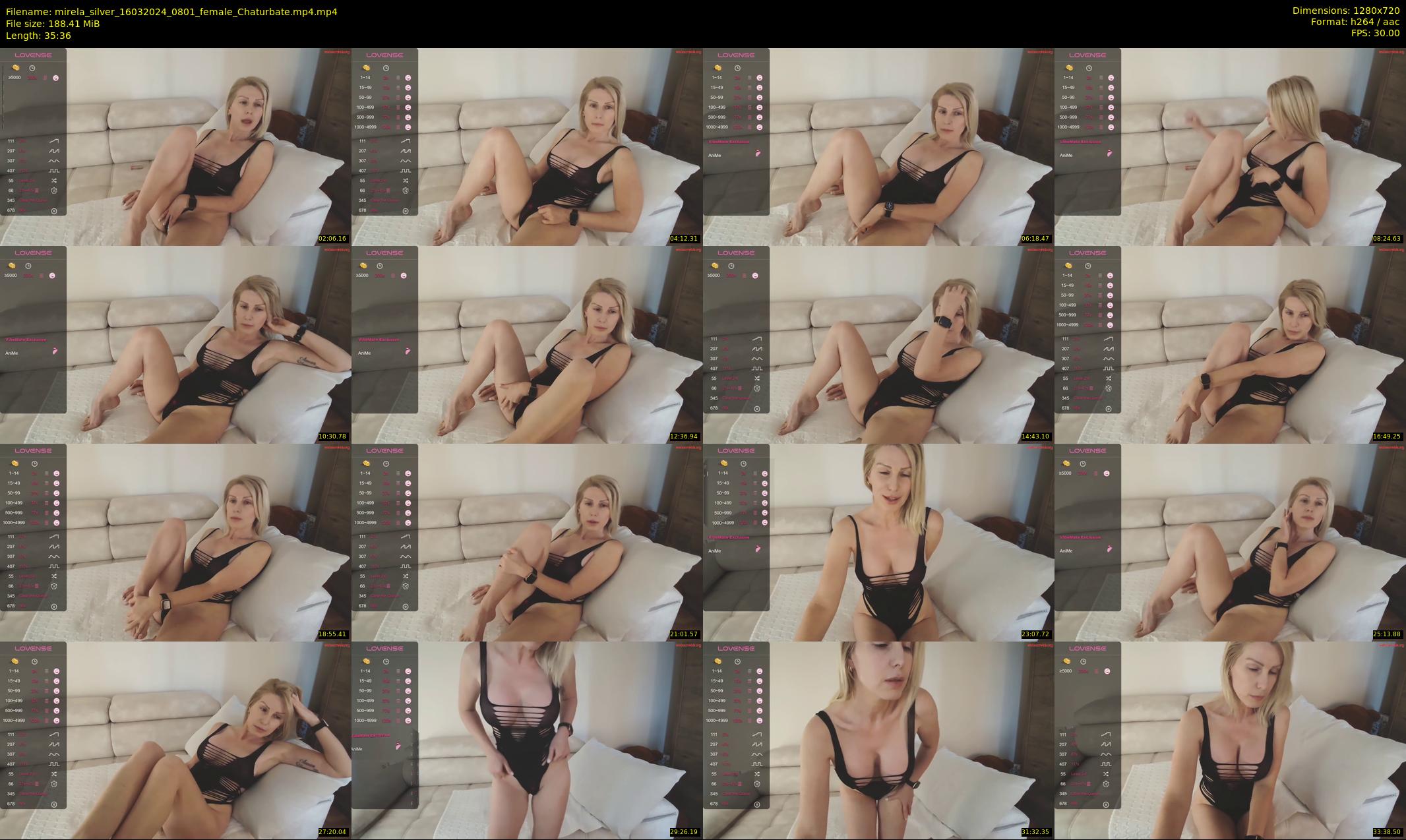 mirela_silver — 36 minute Chaturbate female cam show recording, 720p, Mar 16, 2024