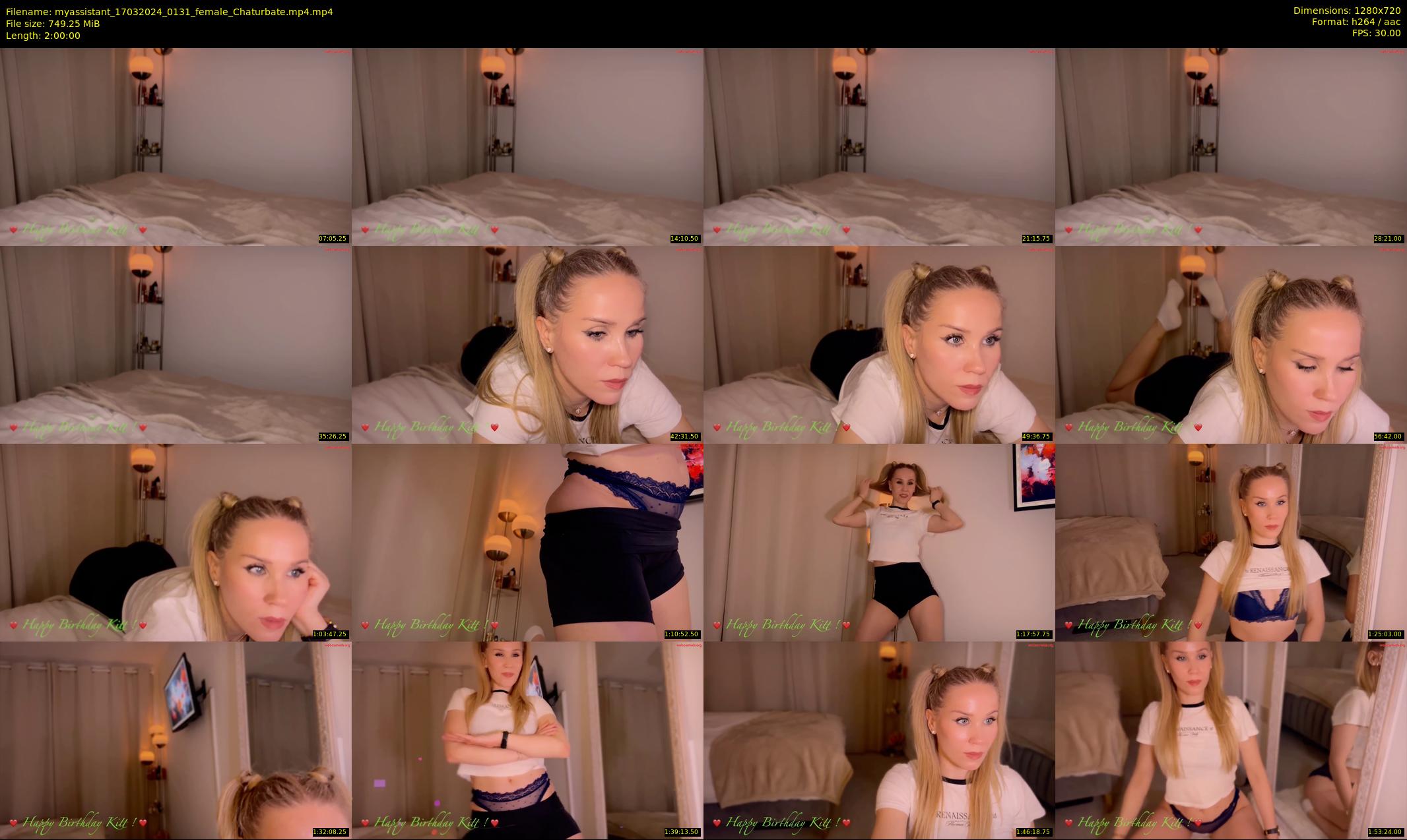 myassistant — 120 minute Chaturbate female cam show recording, 720p, Mar 17, 2024