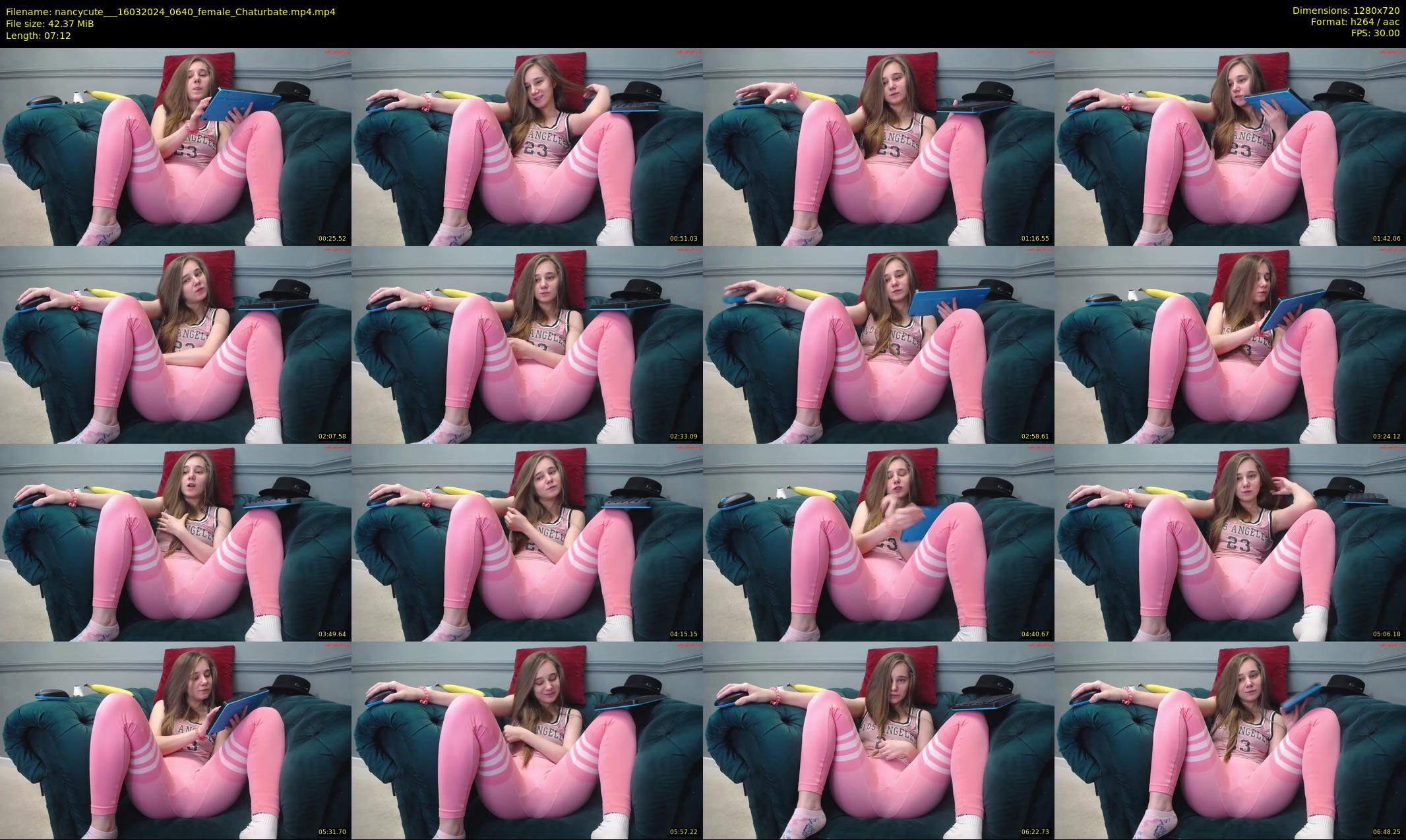 nancycute__ — 8 minute Chaturbate female cam show recording, 720p, Mar 16, 2024
