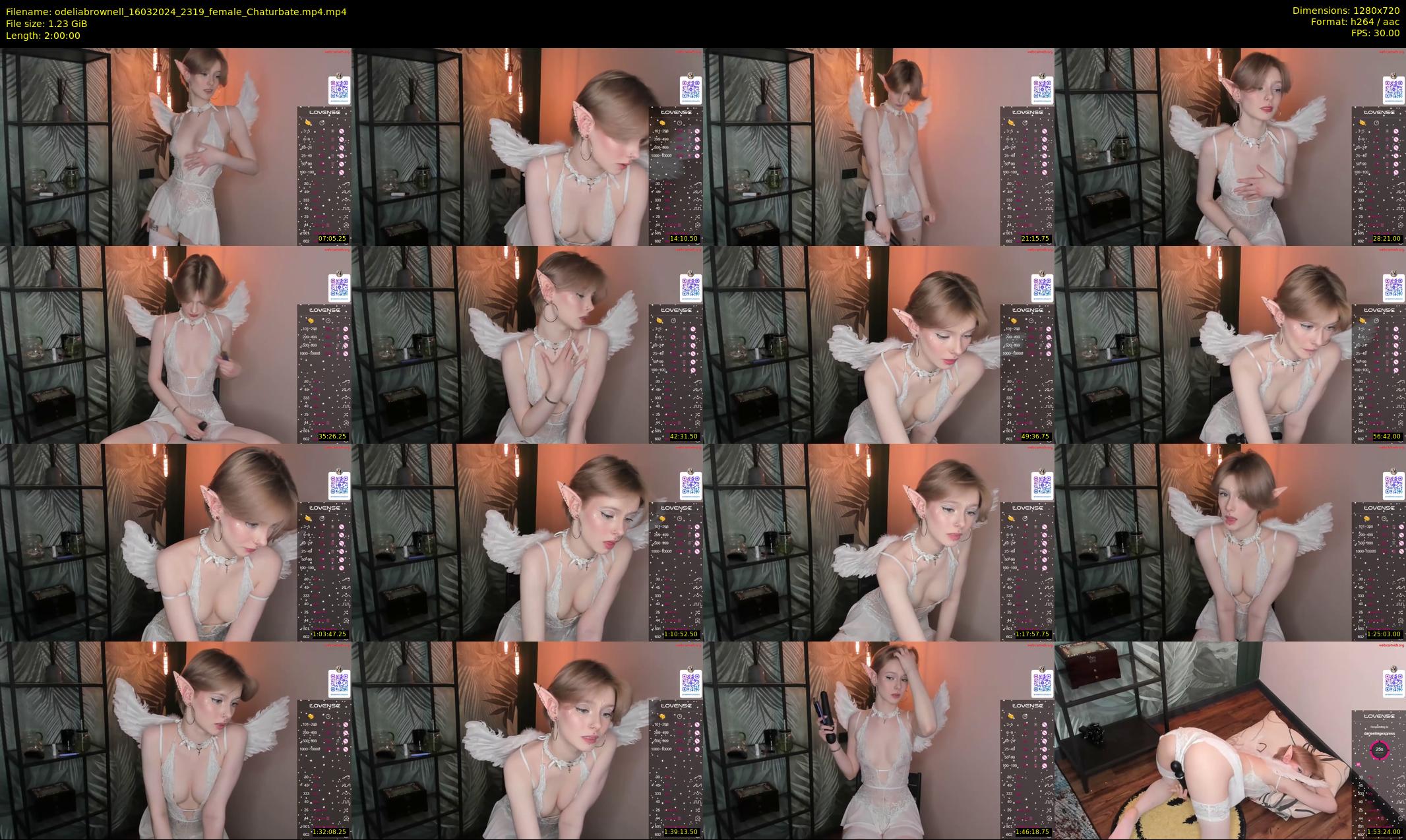 odeliabrownell — 120 minute Chaturbate female cam show recording, 720p, Mar 16, 2024