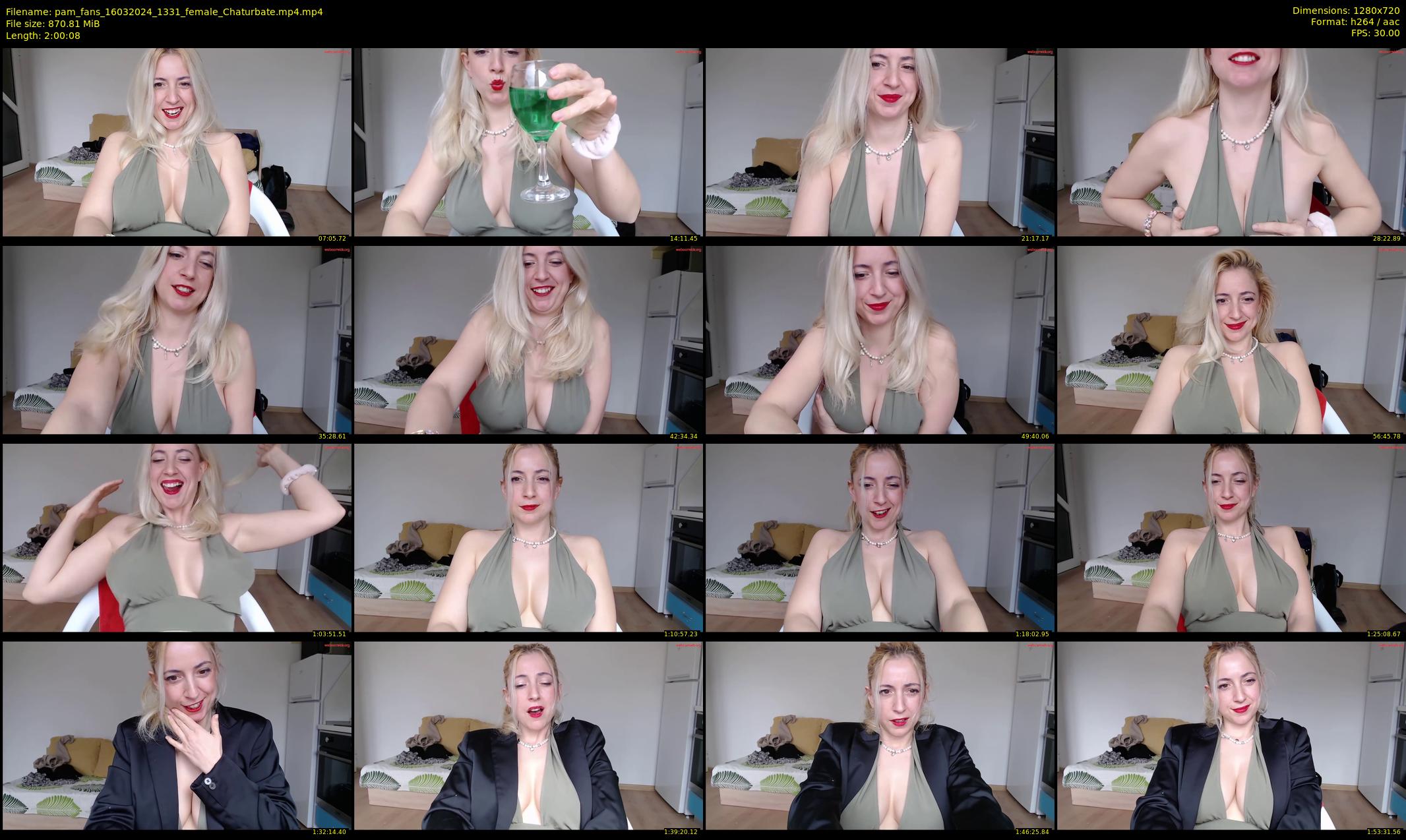 pam_fans — 121 minute Chaturbate female cam show recording, 720p, Mar 16, 2024
