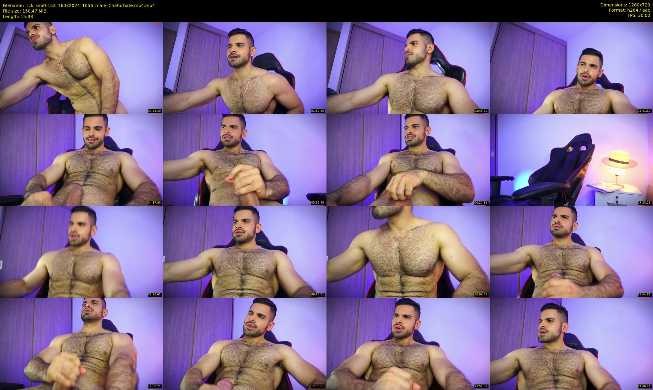 rick_smith153 — 16 minute Chaturbate male cam show recording, 720p, Mar 16, 2024