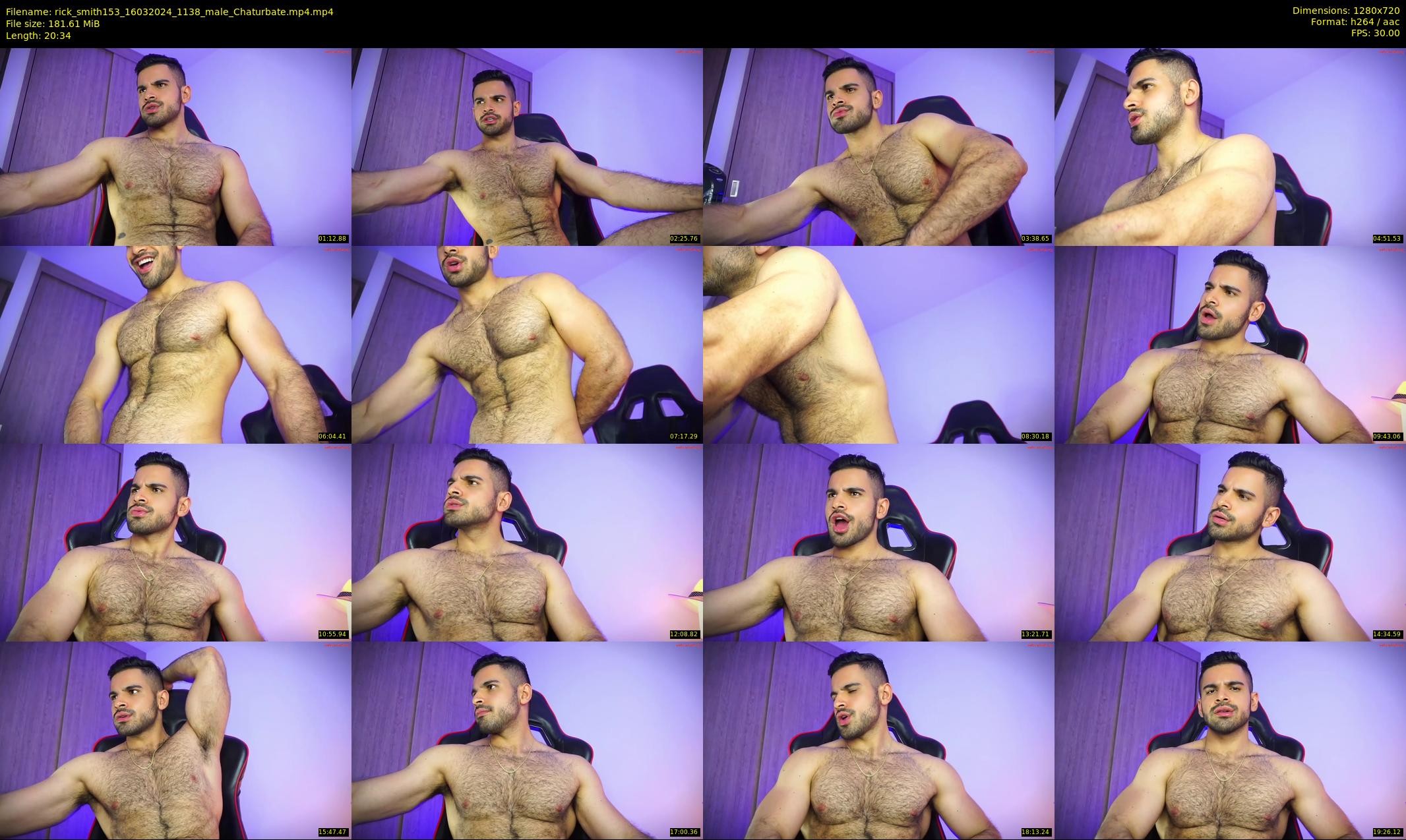 rick_smith153 — 21 minute Chaturbate male cam show recording, 720p, Mar 16, 2024