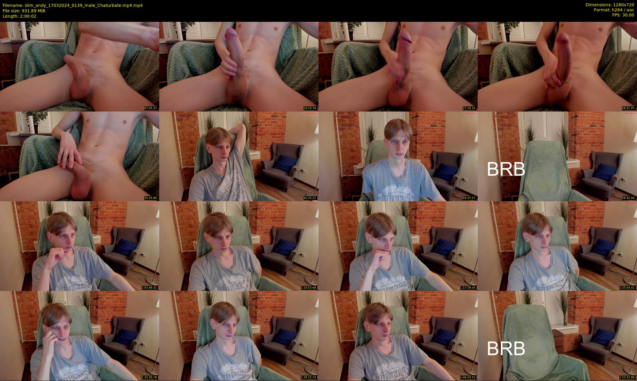slim_andy — 121 minute Chaturbate male cam show recording, 720p, Mar 17, 2024