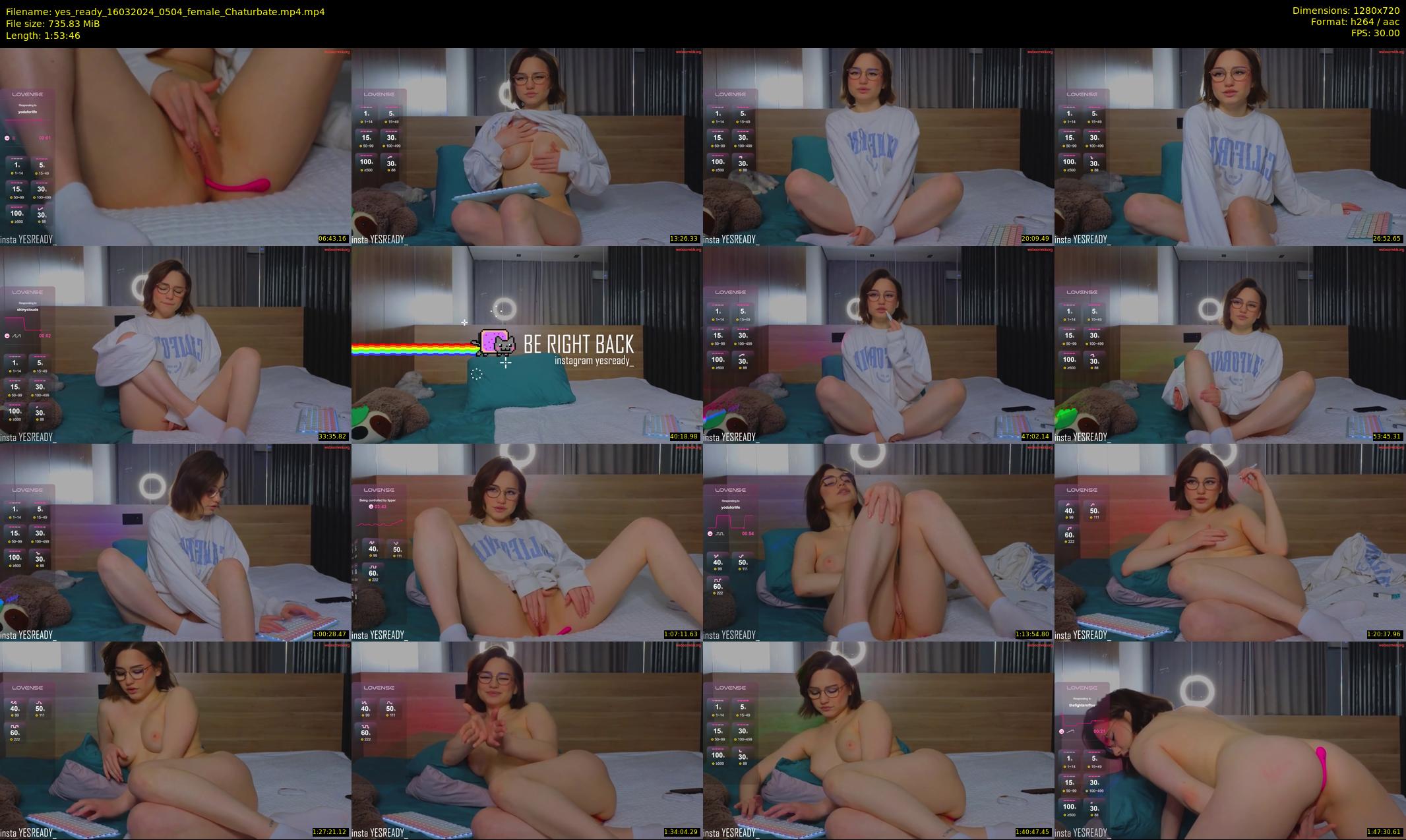 yes_ready — 114 minute Chaturbate female cam show recording, 720p, Mar 16, 2024