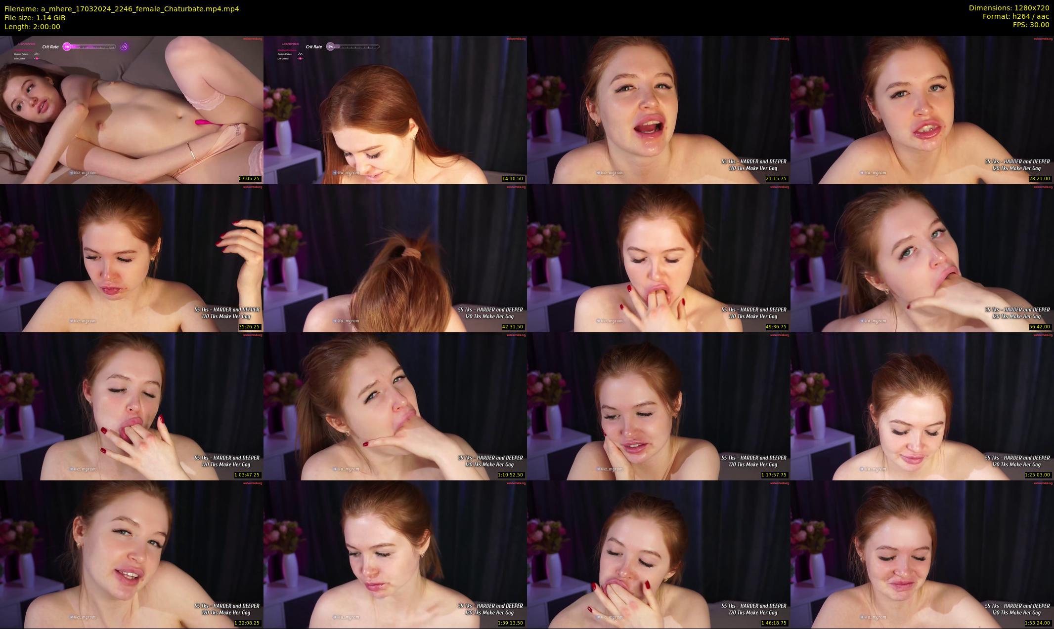 a_mhere — 120 minute Chaturbate couple cam show recording, 720p, Mar 17, 2024