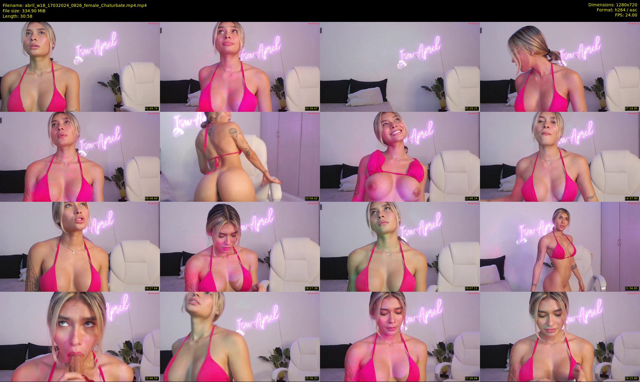 abril_w18 — 31 minute Chaturbate female cam show recording, 720p, Mar 17, 2024