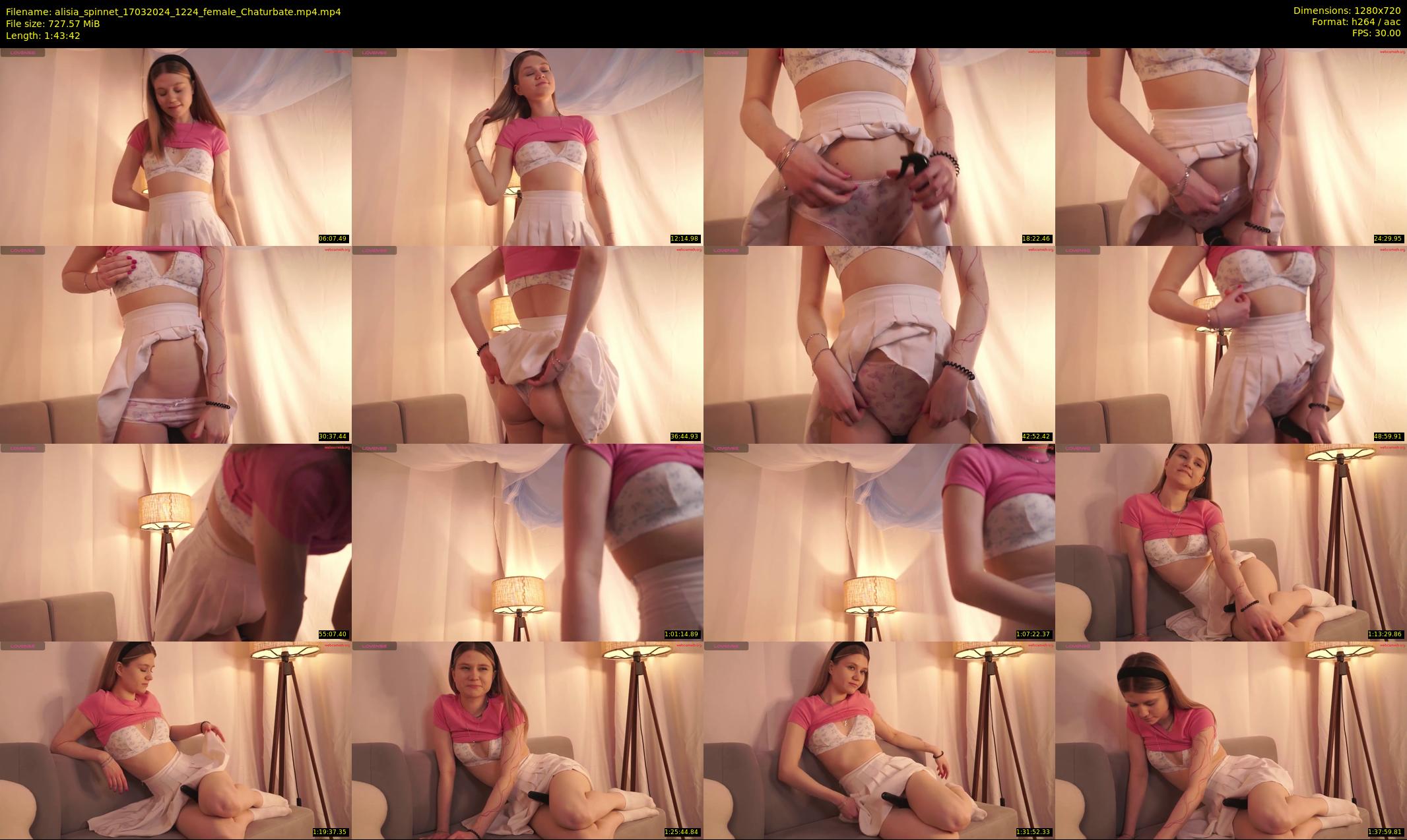 alisia_spinnet — 104 minute Chaturbate female cam show recording, 720p, Mar 17, 2024