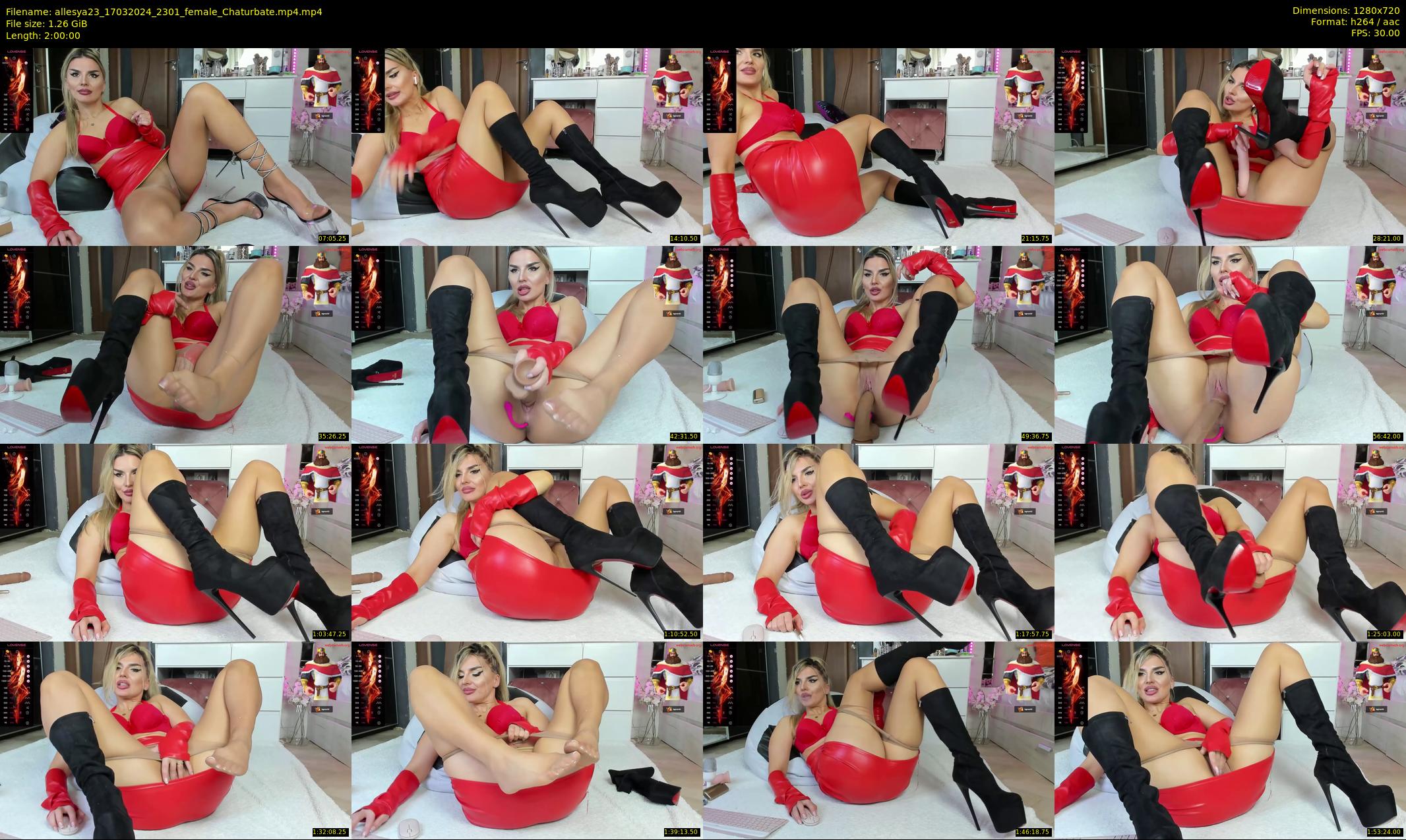 allesya23 — 120 minute Chaturbate female cam show recording, 720p, Mar 17, 2024