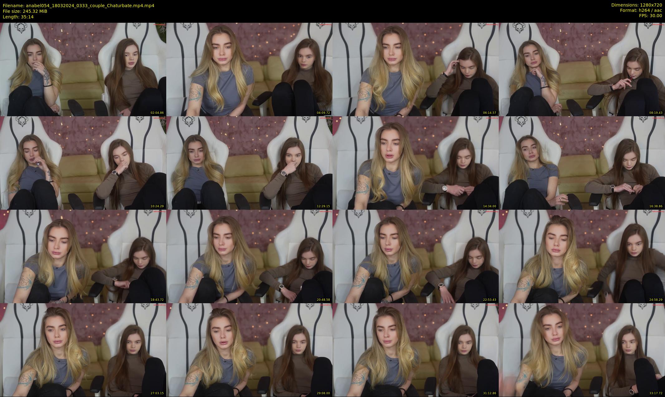 anabel054 — 36 minute Chaturbate female cam show recording, 720p, Mar 18, 2024