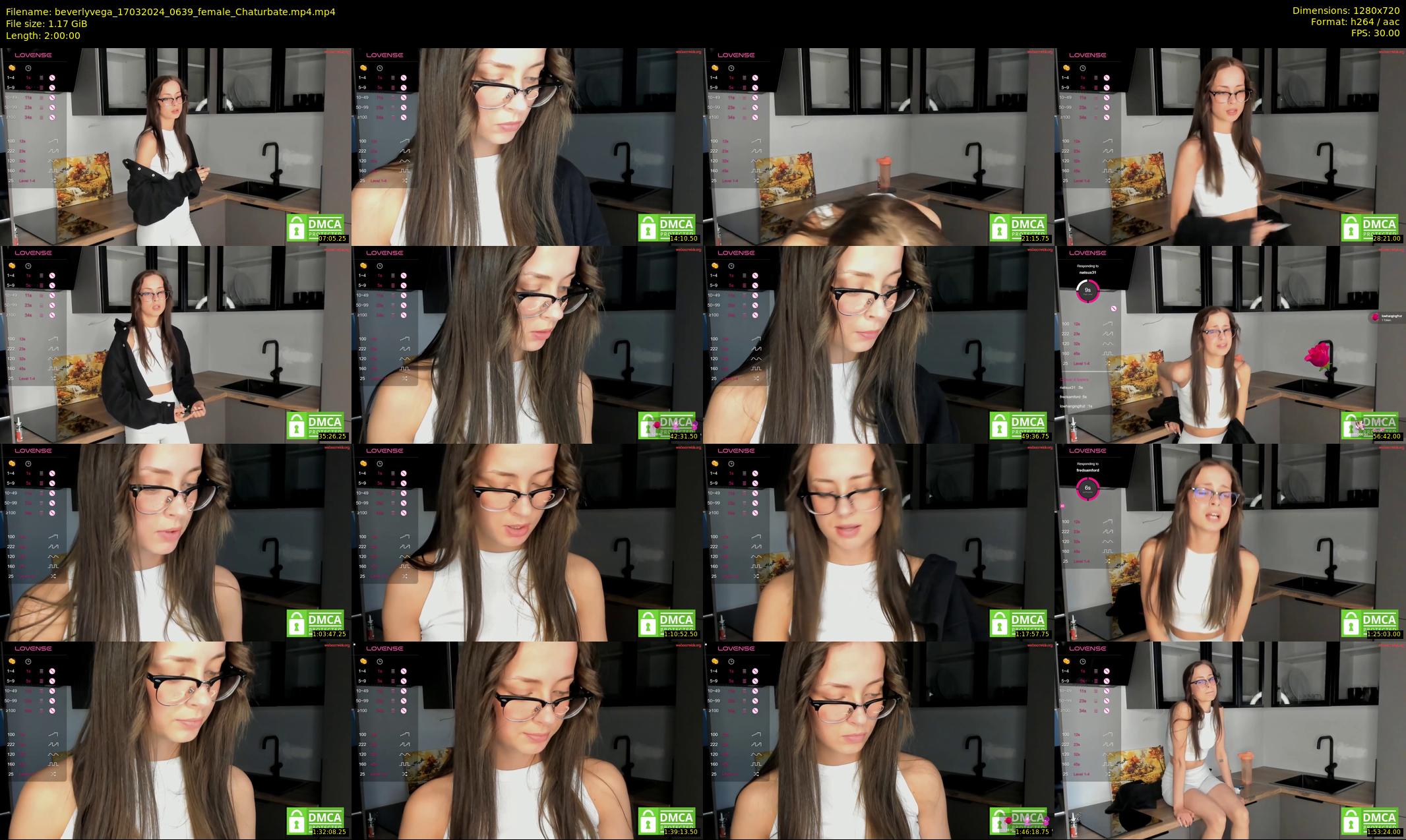 beverlyvega — 120 minute Chaturbate couple cam show recording, 720p, Mar 17, 2024