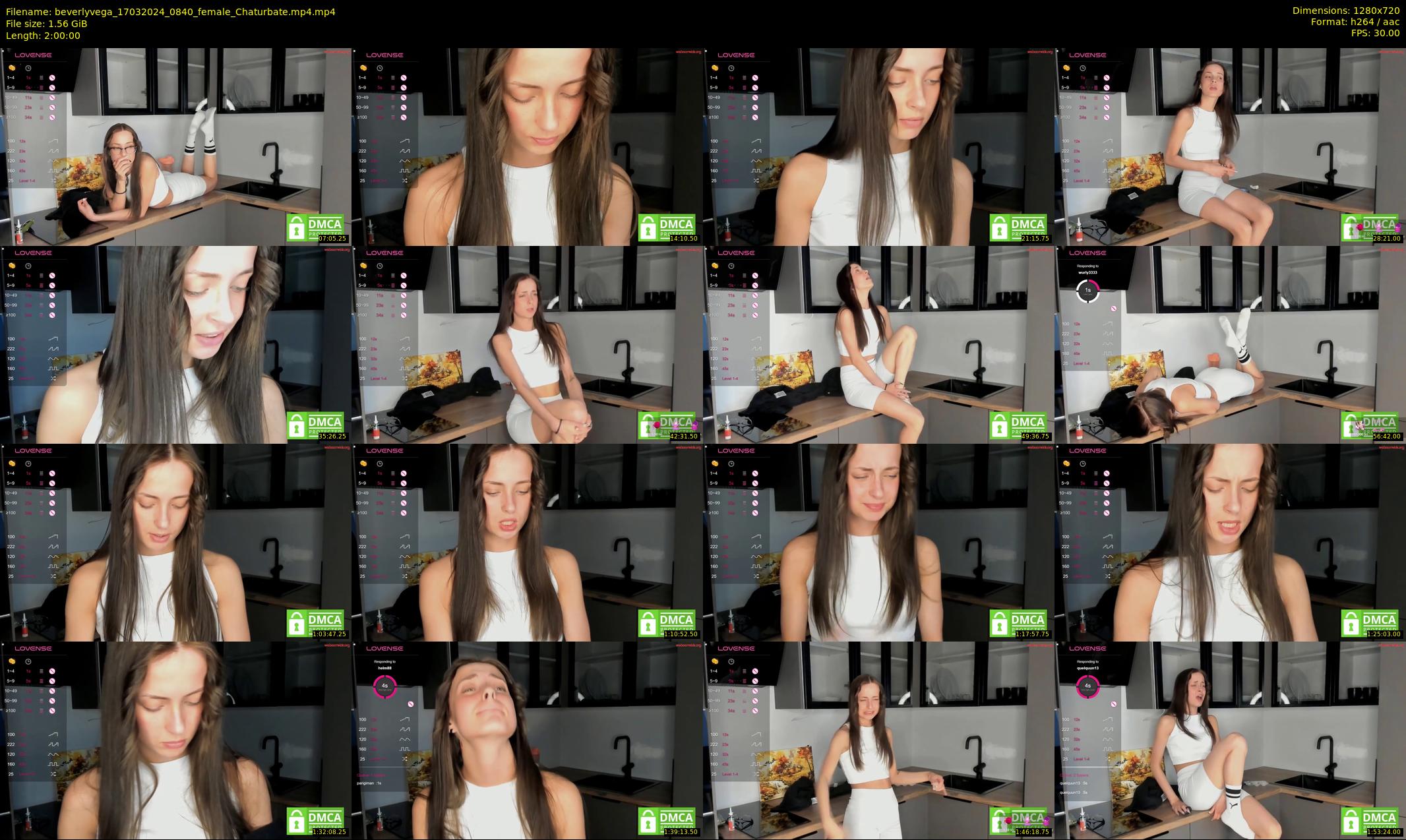 beverlyvega — 120 minute Chaturbate couple cam show recording, 720p, Mar 17, 2024