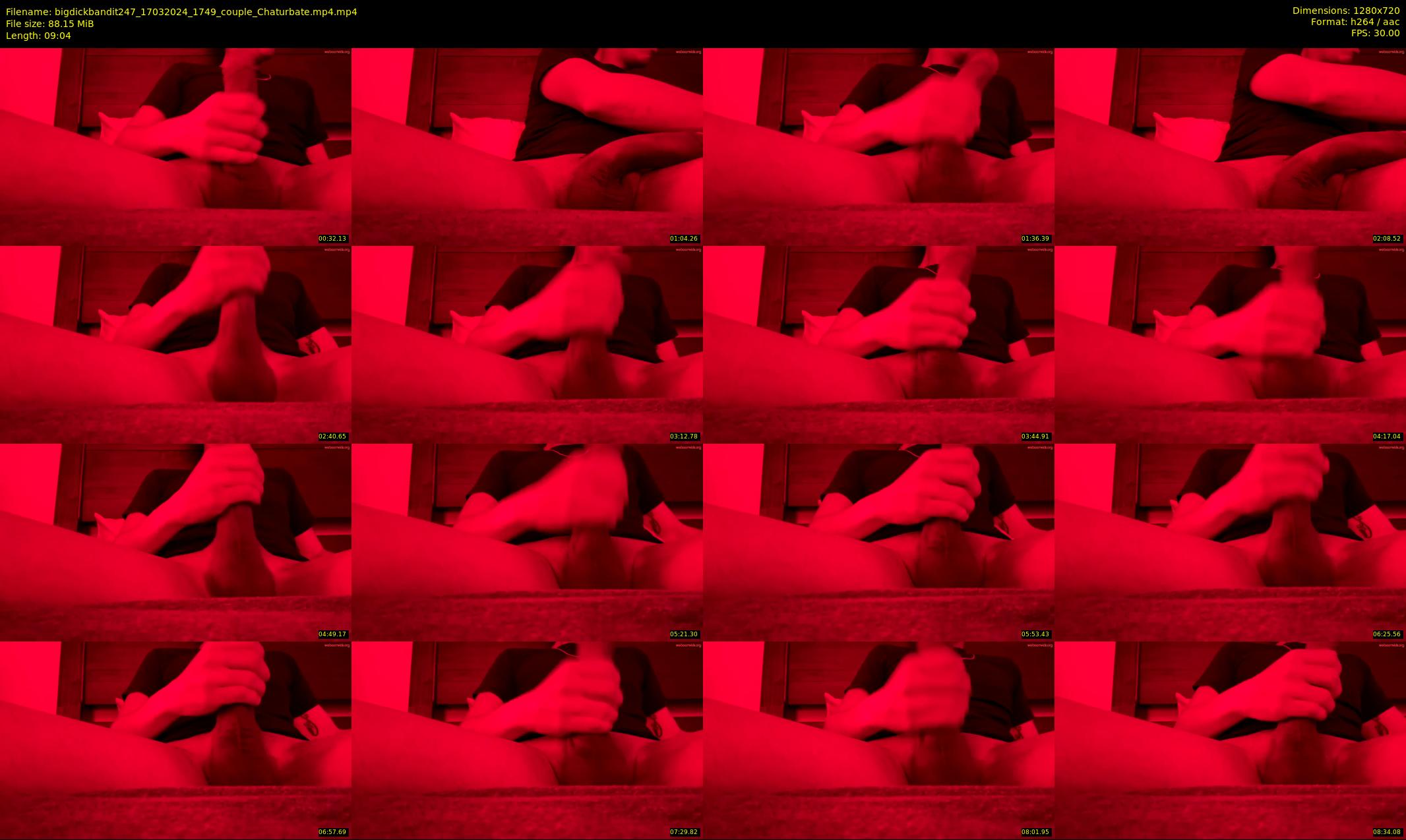 bigdickbandit247 — 10 minute Chaturbate male cam show recording, 720p, Mar 17, 2024