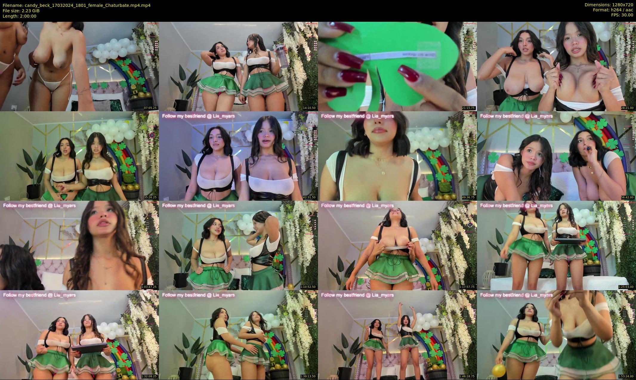 candy_beck — 120 minute Chaturbate female cam show recording, 720p, Mar 17, 2024