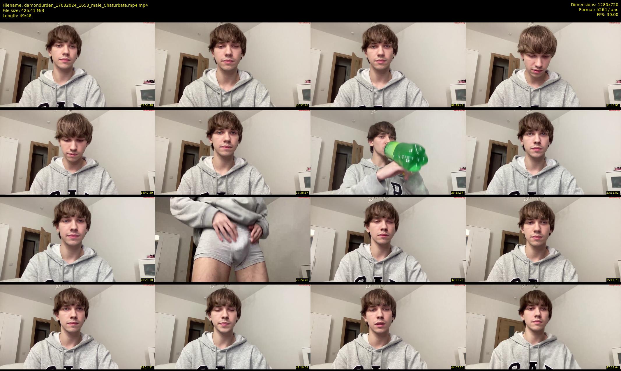 damondurden — 50 minute Chaturbate male cam show recording, 720p, Mar 17, 2024