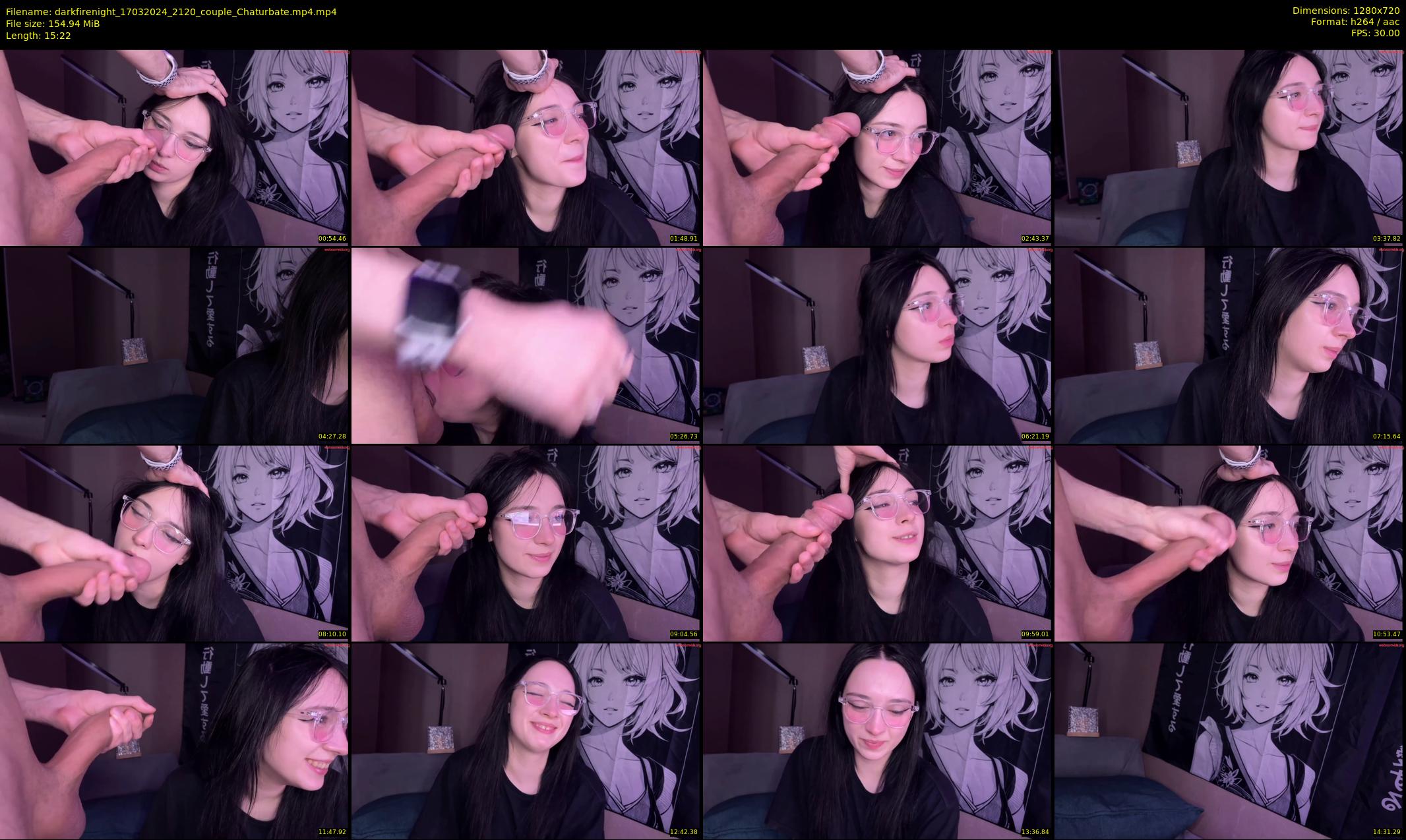 darkfirenight — 16 minute Chaturbate couple cam show recording, 720p, Mar 17, 2024