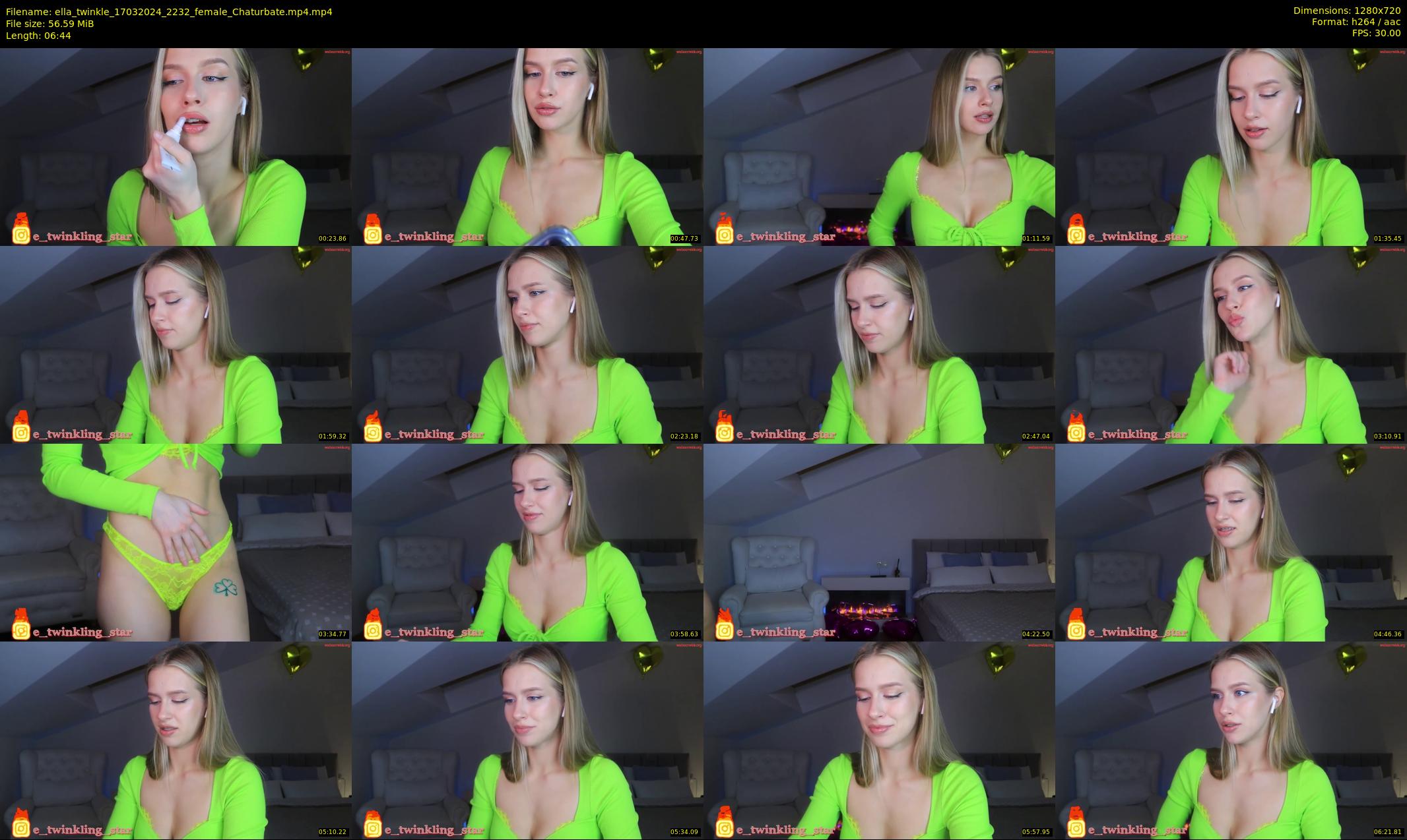 ella_twinkle — 7 minute Chaturbate female cam show recording, 720p, Mar 17, 2024