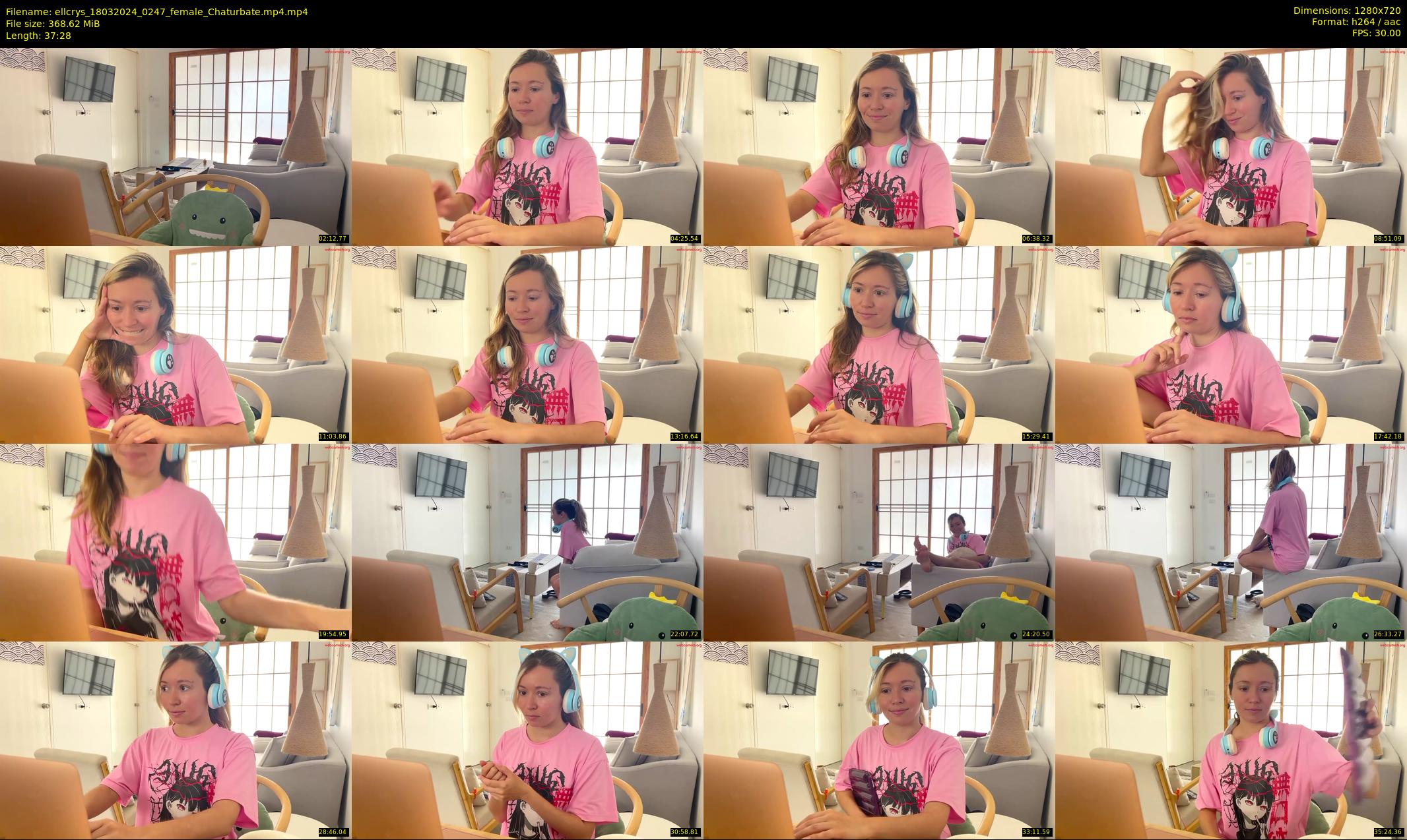 ellcrys — 38 minute Chaturbate couple cam show recording, 720p, Mar 18, 2024