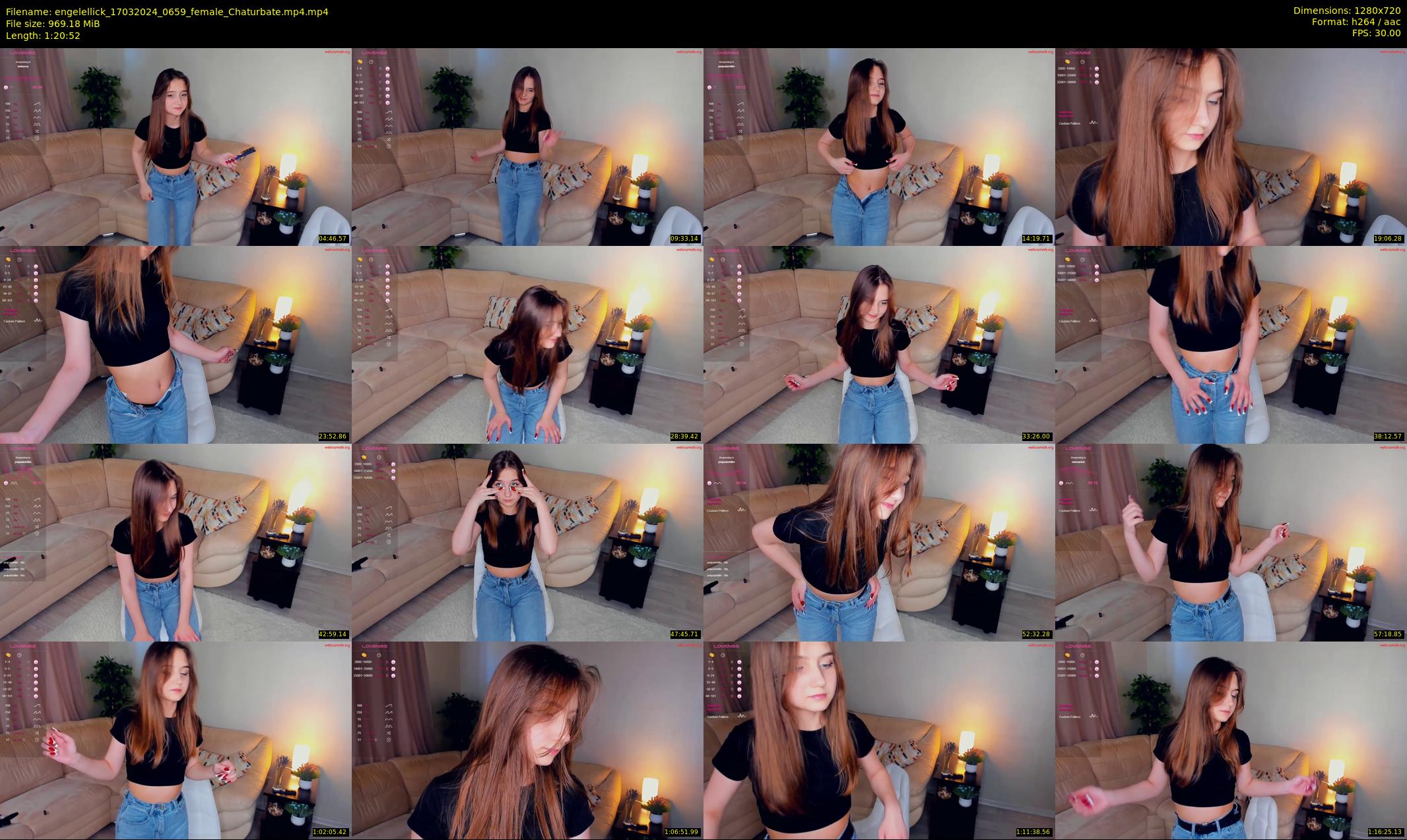 engelellick — 81 minute Chaturbate female cam show recording, 720p, Mar 17, 2024