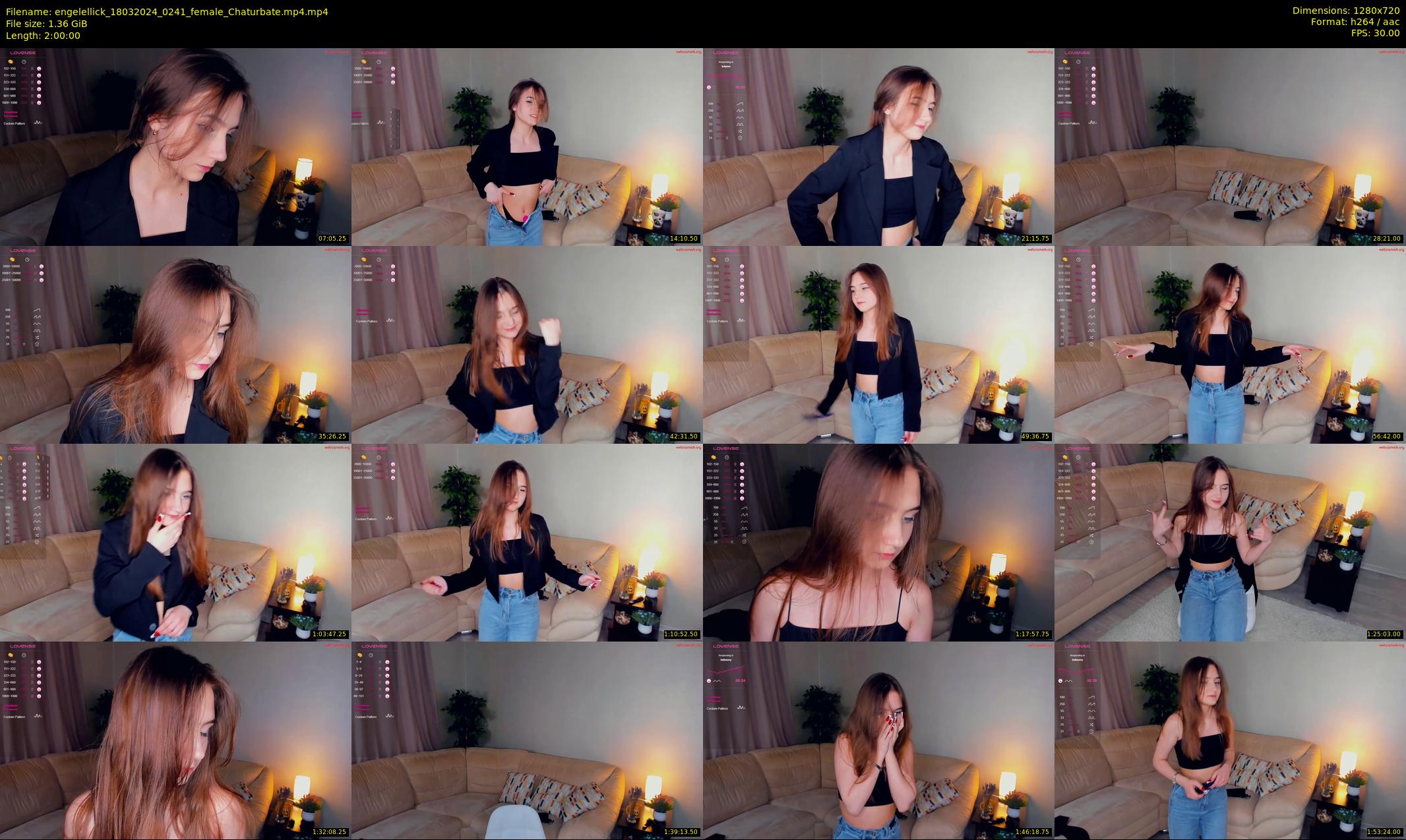 engelellick — 120 minute Chaturbate female cam show recording, 720p, Mar 18, 2024