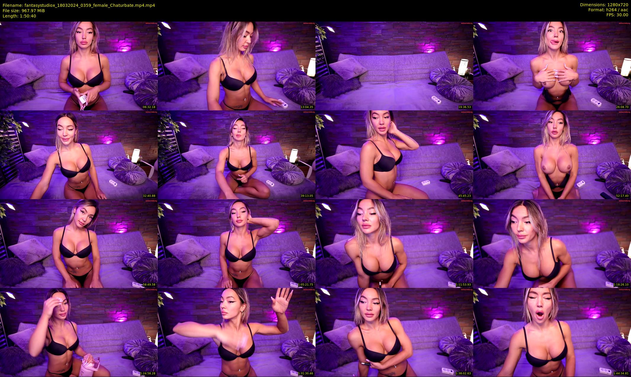 fantasystudiox — 111 minute Chaturbate female cam show recording, 720p, Mar 18, 2024