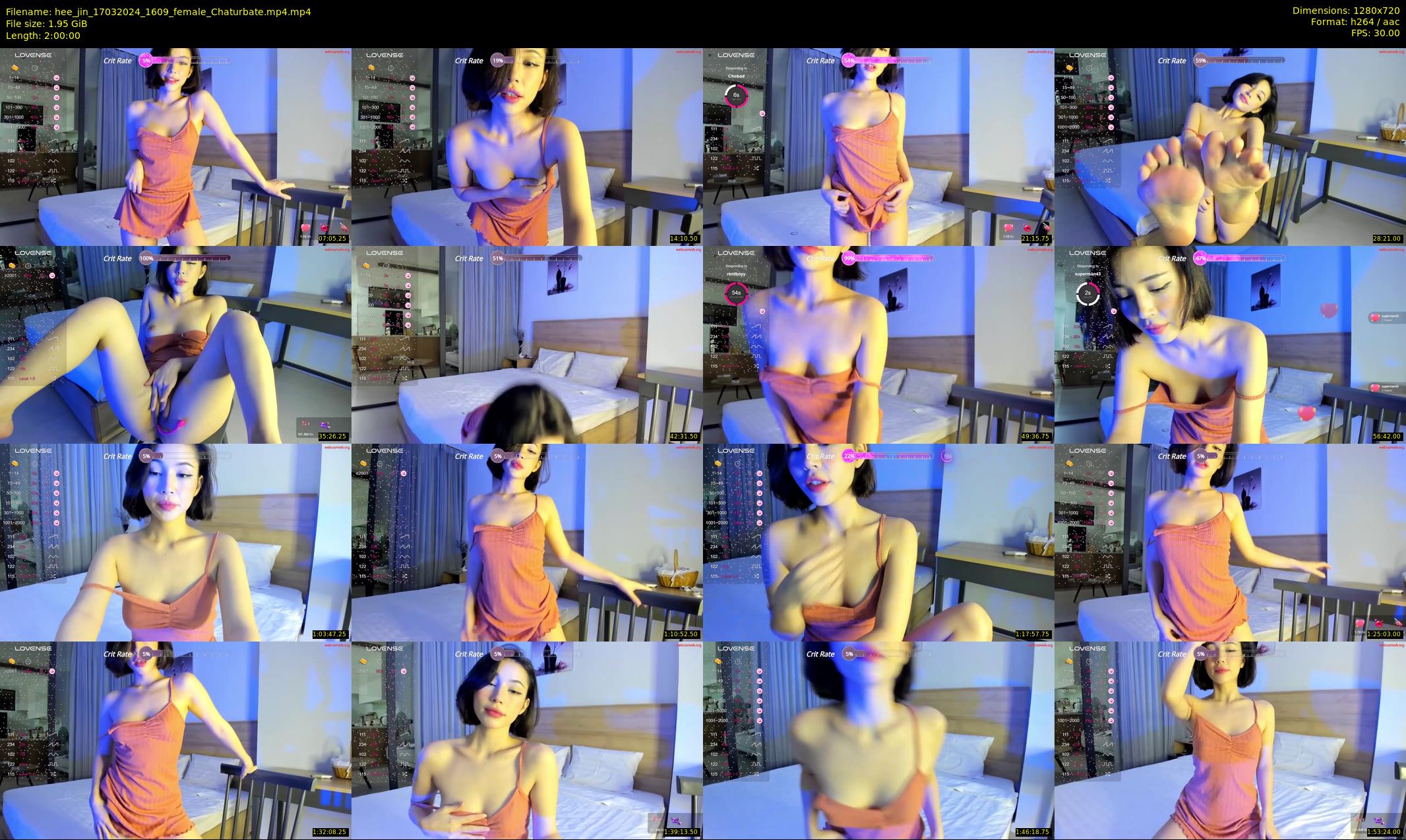 hee_jin — 120 minute Chaturbate female cam show recording, 720p, Mar 17, 2024