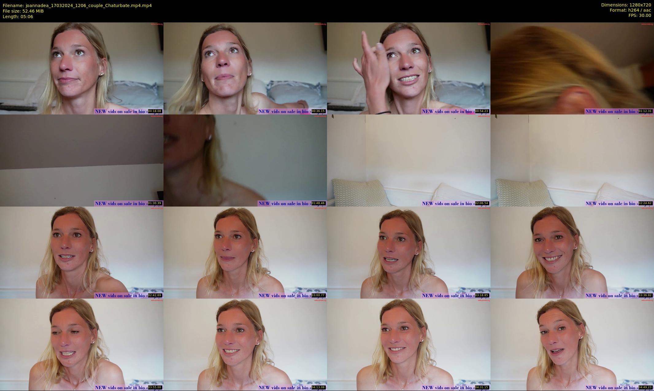 joannadea — 6 minute Chaturbate female cam show recording, 720p, Mar 17, 2024