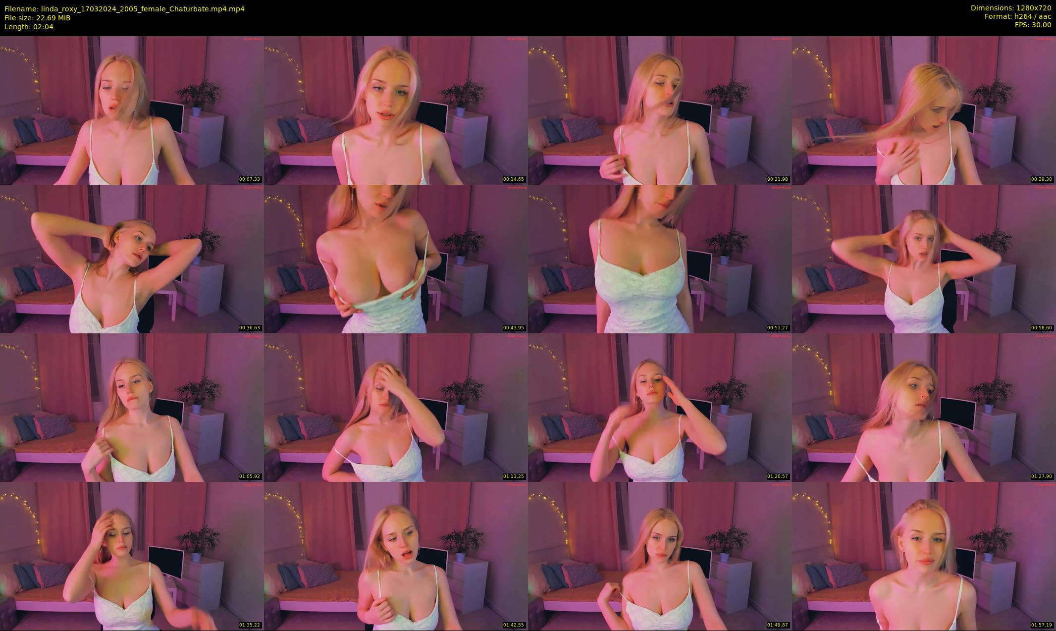linda_roxy — 3 minute Chaturbate female cam show recording, 720p, Mar 17, 2024