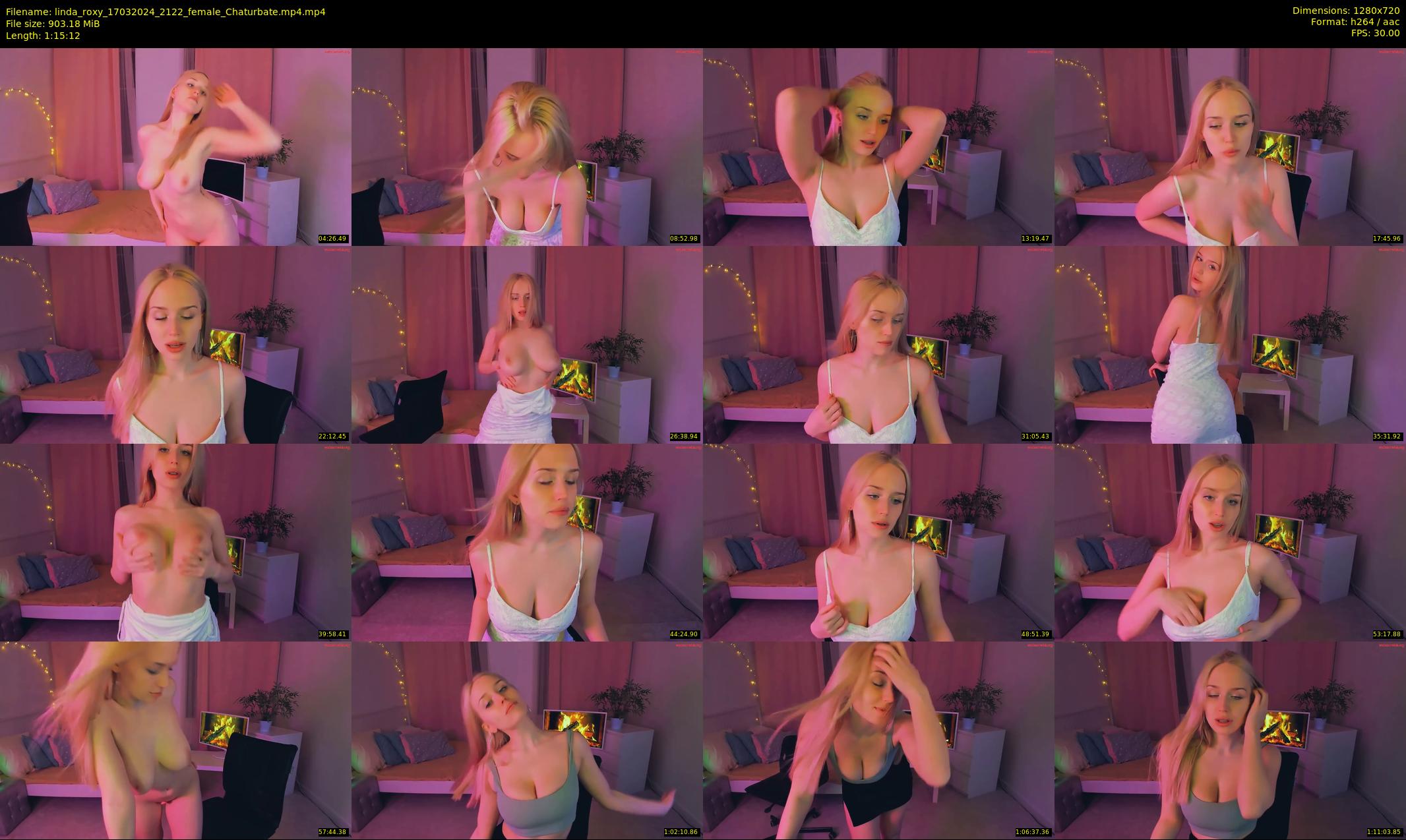 linda_roxy — 76 minute Chaturbate female cam show recording, 720p, Mar 17, 2024