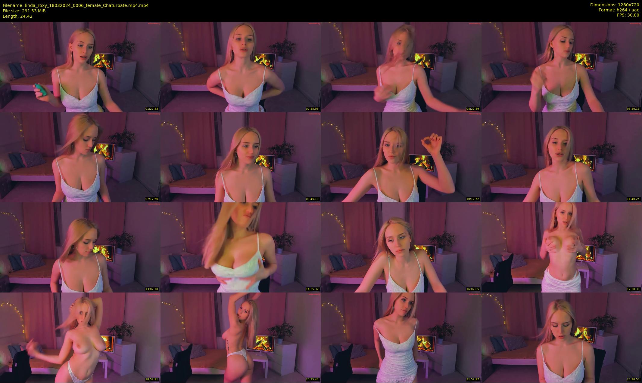 linda_roxy — 25 minute Chaturbate female cam show recording, 720p, Mar 18, 2024
