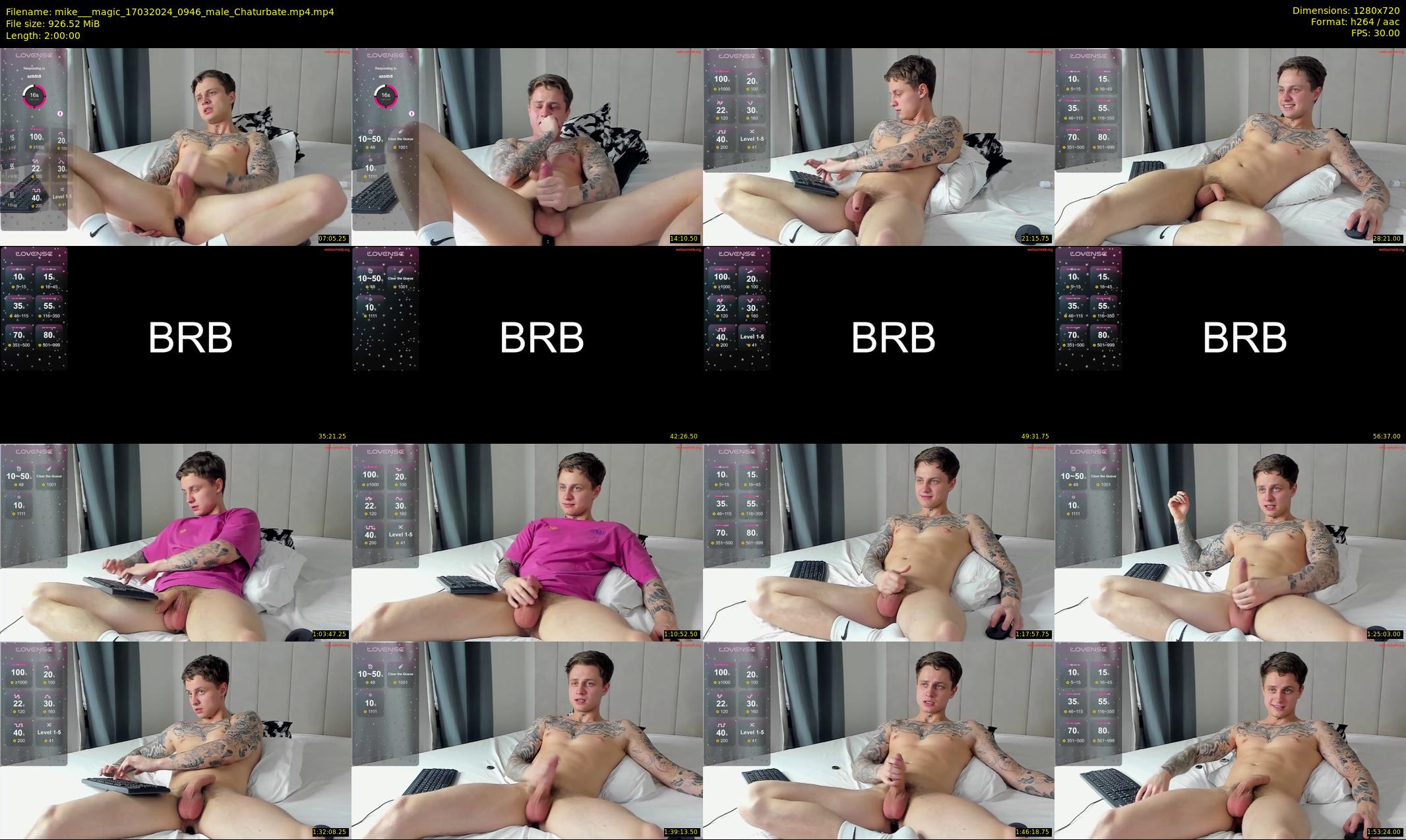 mike___magic — 120 minute Chaturbate male cam show recording, 720p, Mar 17, 2024