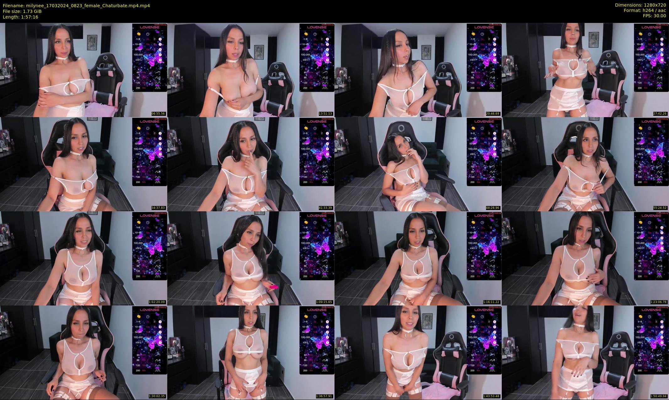 milynee — 118 minute Chaturbate female cam show recording, 720p, Mar 17, 2024